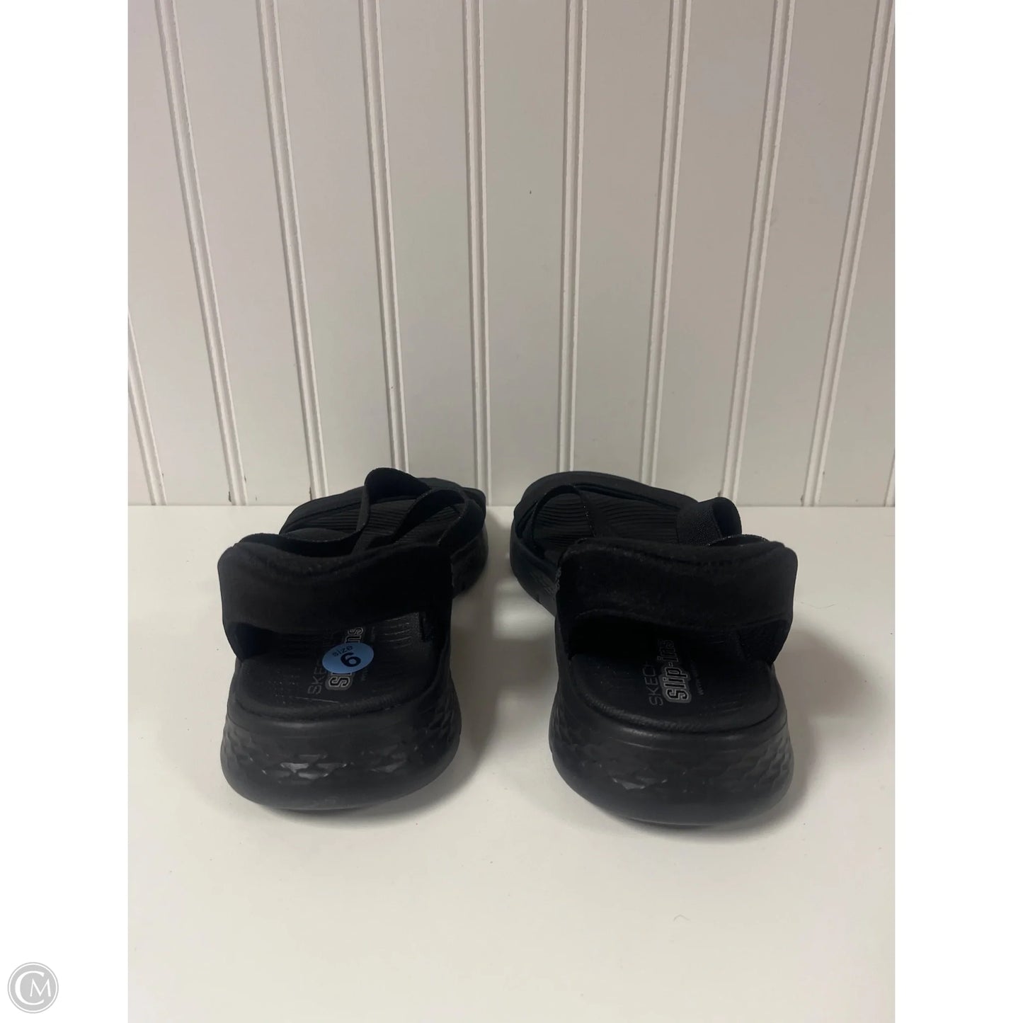 Sandals Flats By Skechers In Black, Size: 6