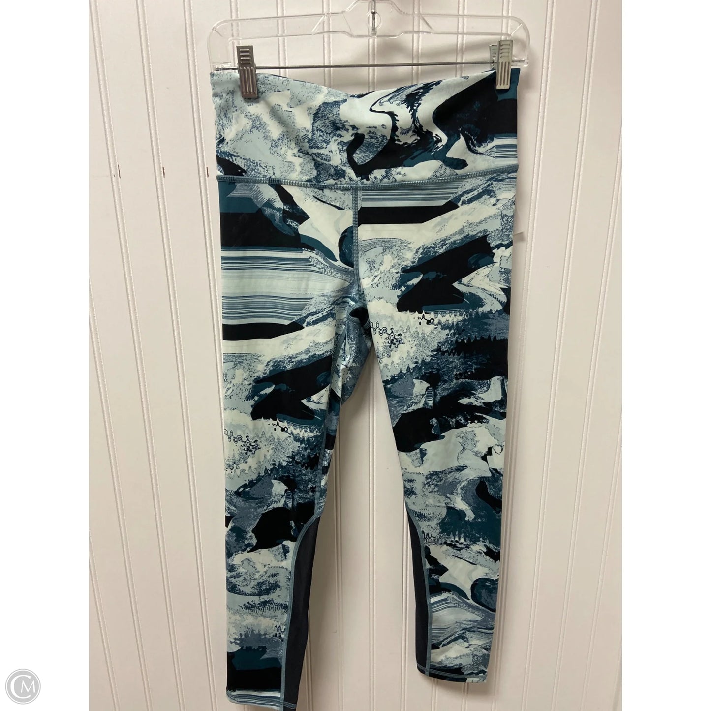 Athletic Leggings By Under Armour In Green, Size: M