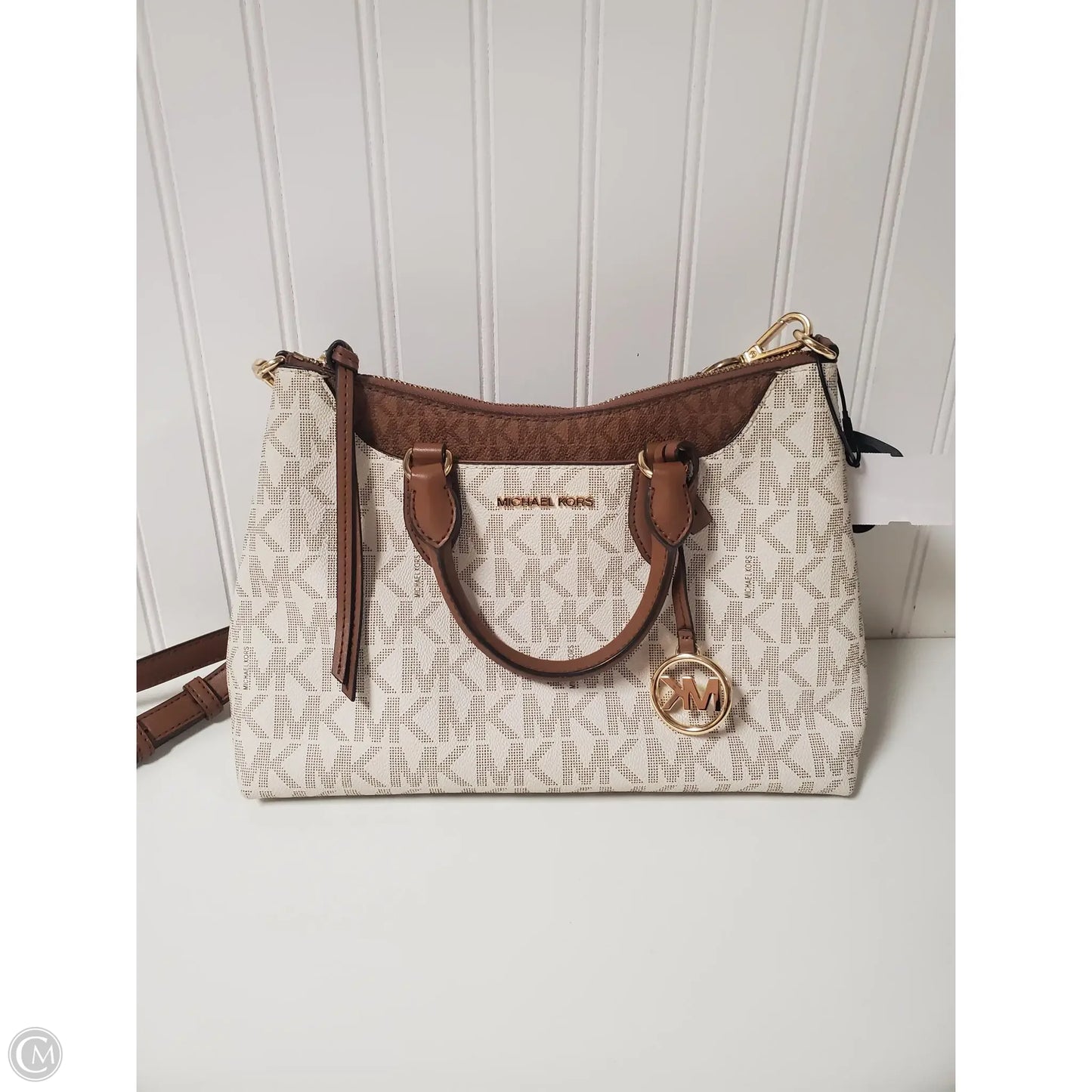 Crossbody Designer By Michael Kors, Size: Medium