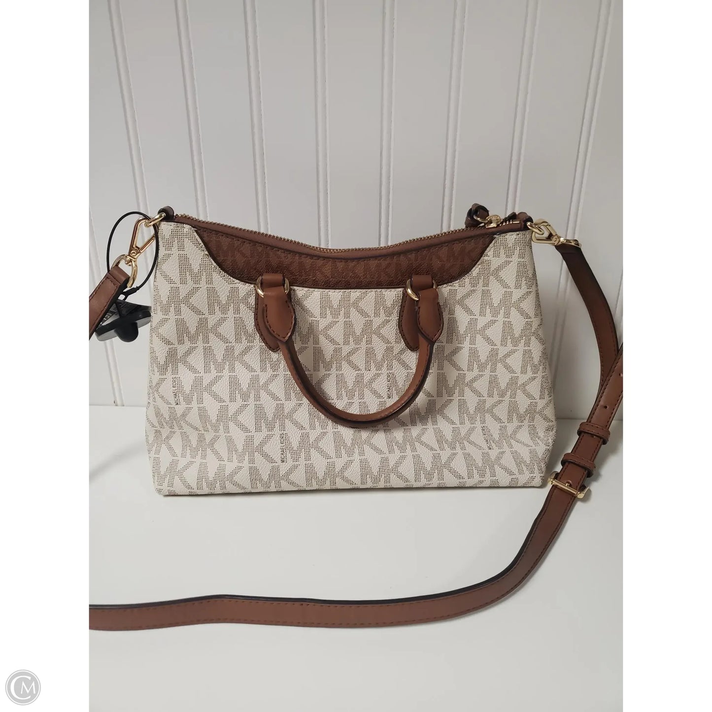 Crossbody Designer By Michael Kors, Size: Medium