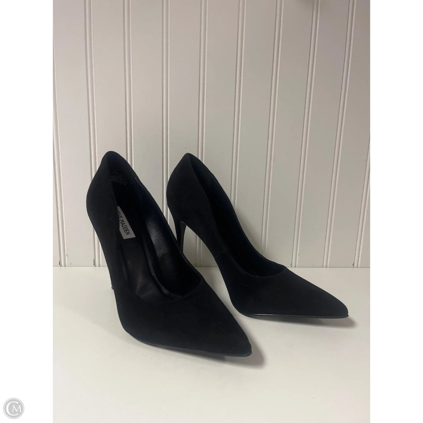 Shoes Heels Stiletto By Steve Madden In Black, Size: 9