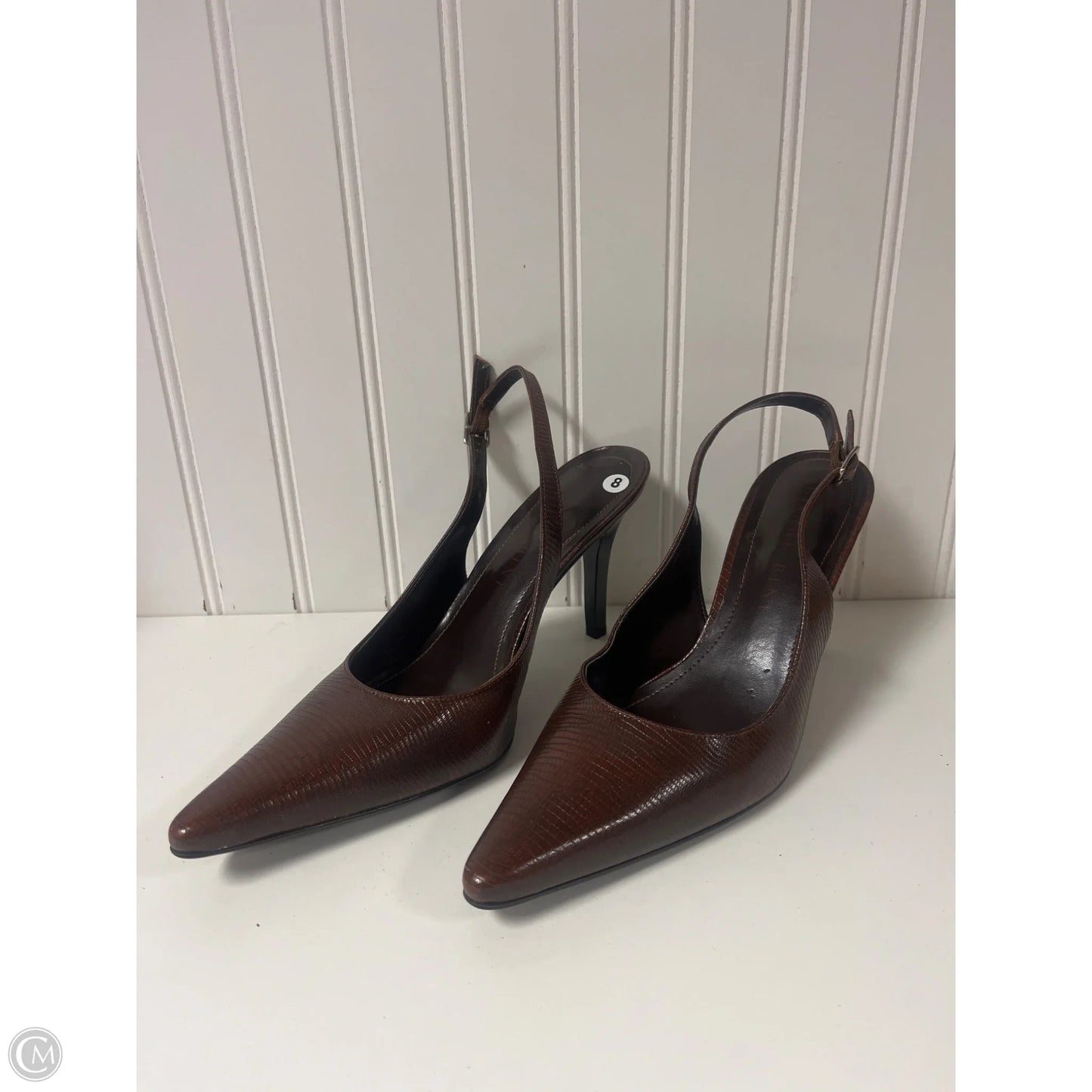 Shoes Heels Stiletto By Gianni Bini In Brown, Size: 8