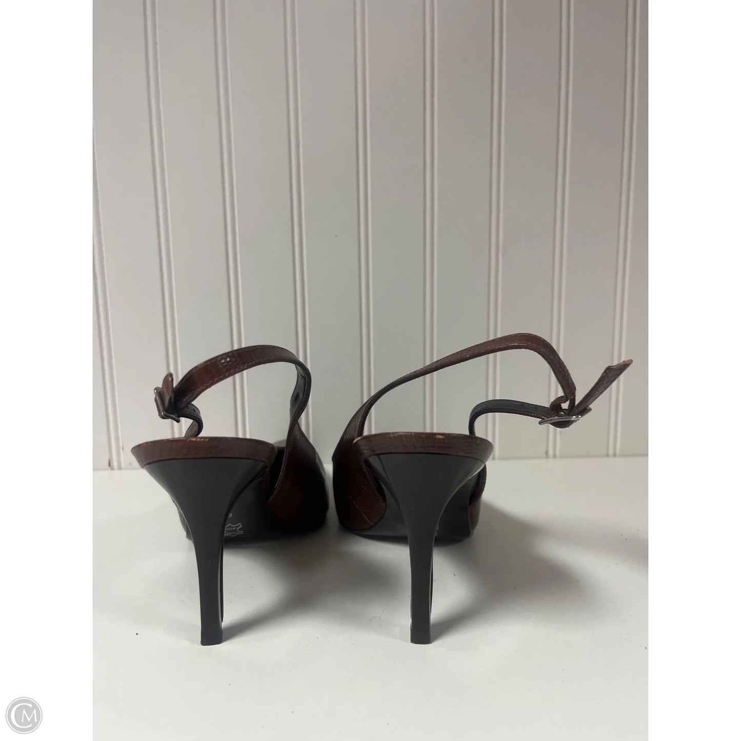 Shoes Heels Stiletto By Gianni Bini In Brown, Size: 8