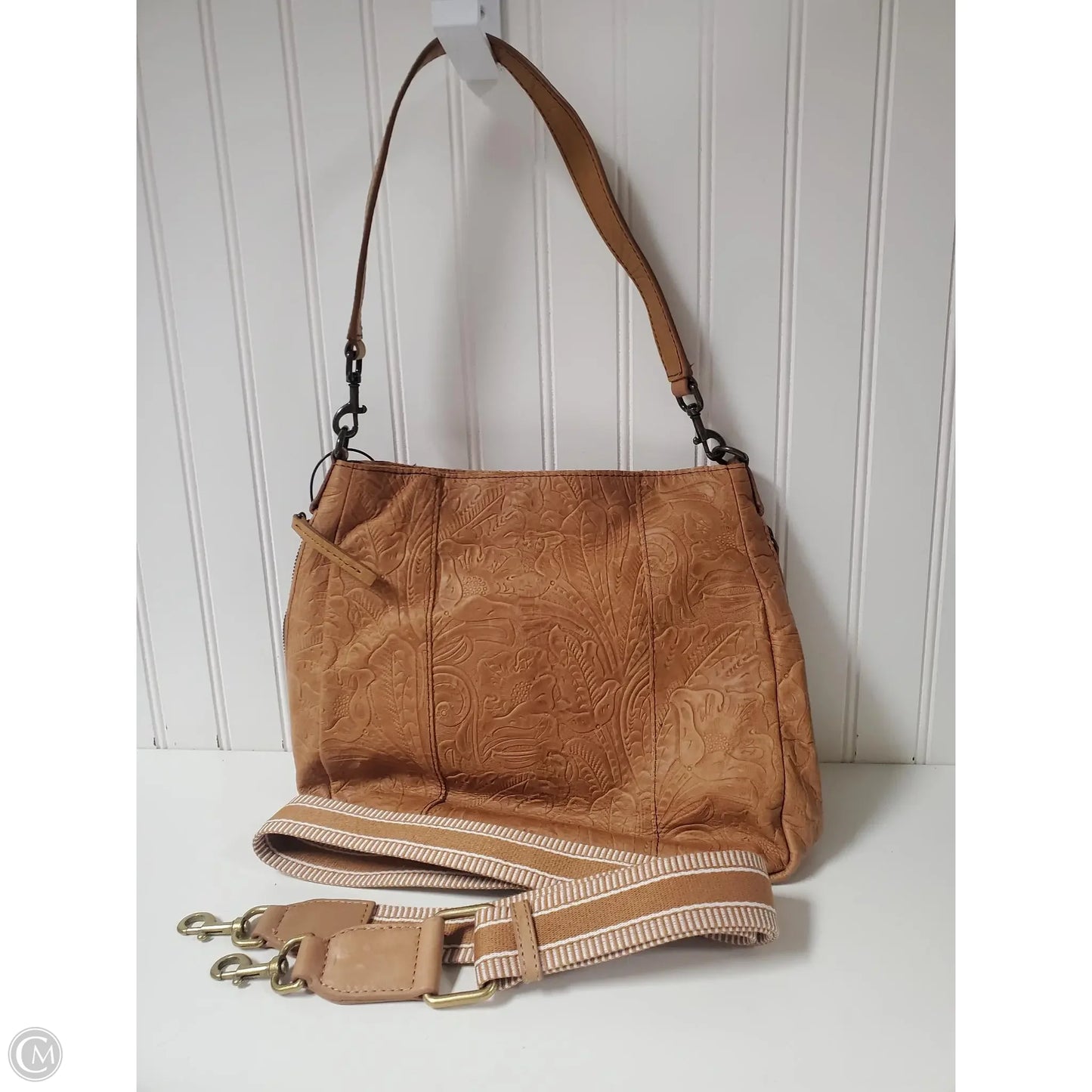 Handbag Leather By American Leather Co Size: Medium