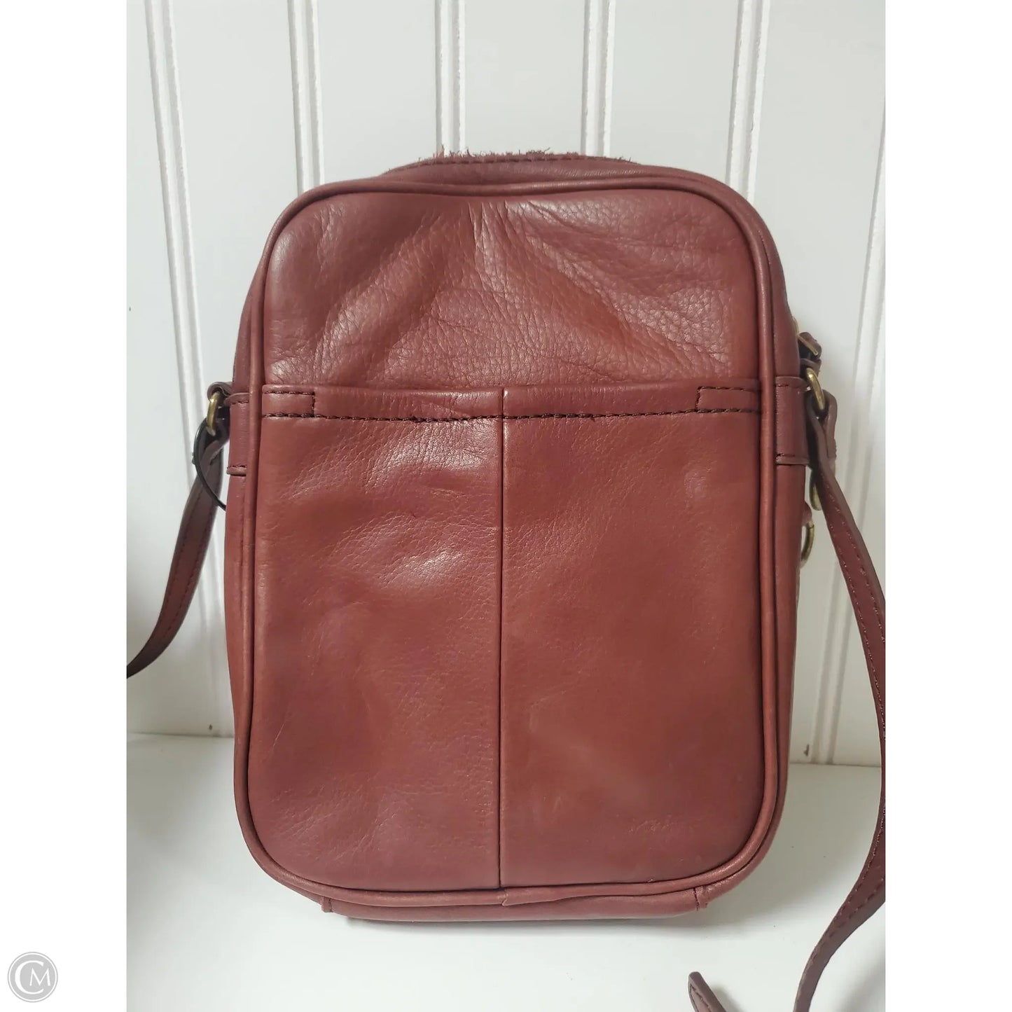 Crossbody Leather By Cmc, Size: Small