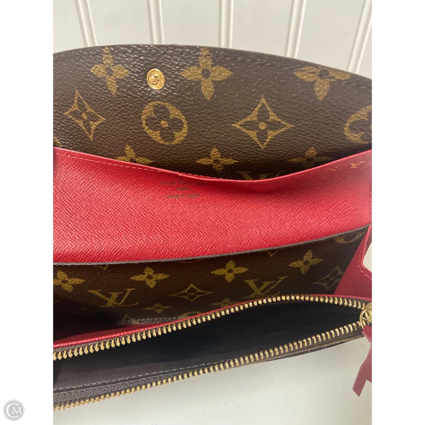 Wallet Luxury Designer By Louis Vuitton, Size: Large