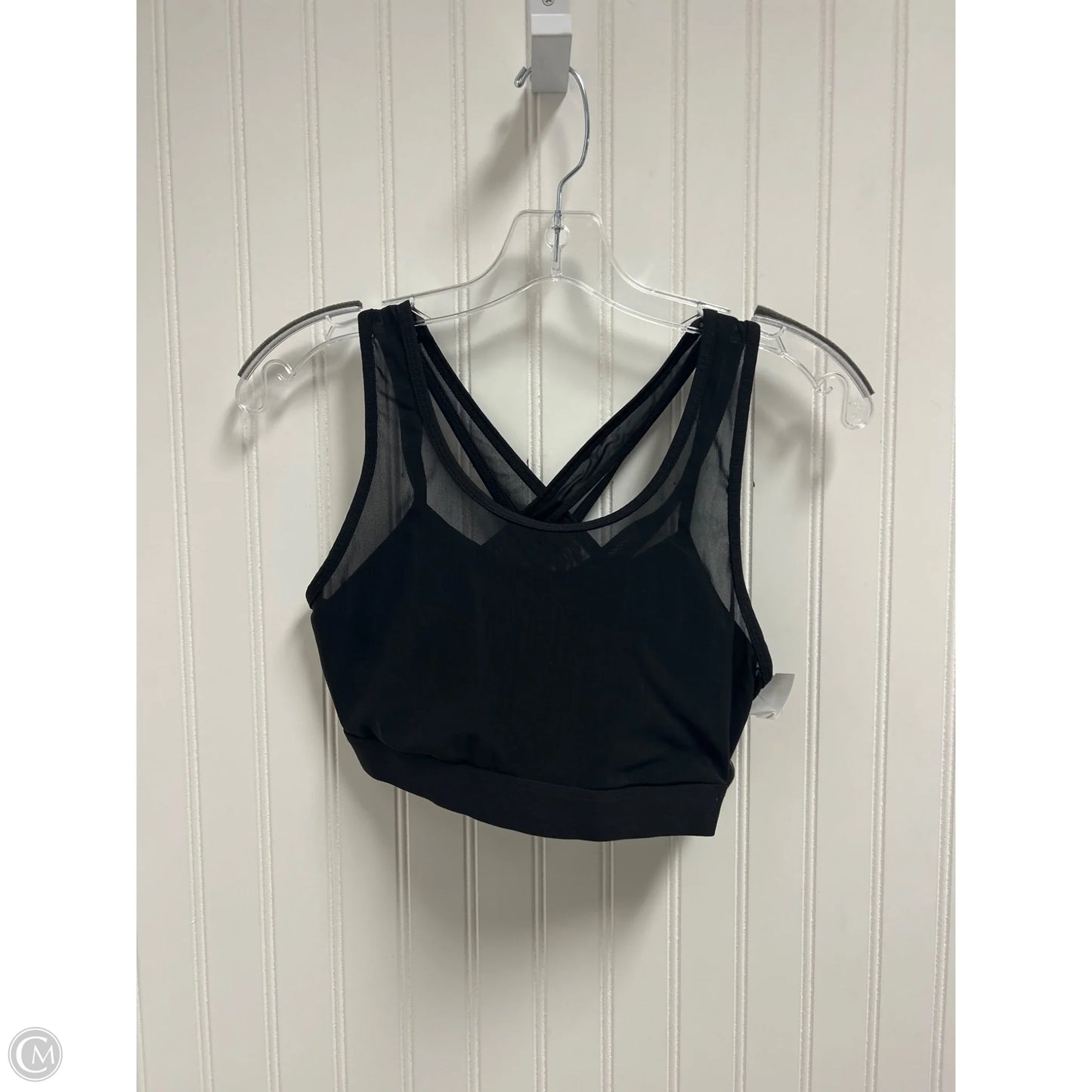 Athletic Bra By Fabletics In Black, Size: S