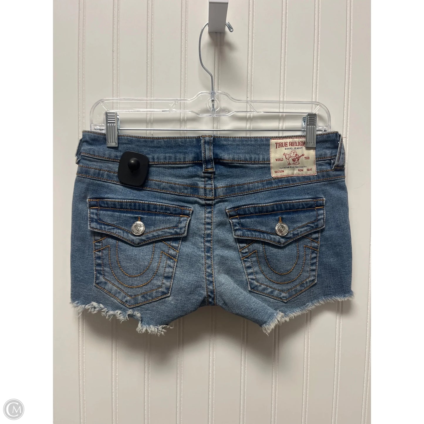 Shorts By True Religion In Blue & White, Size: 4