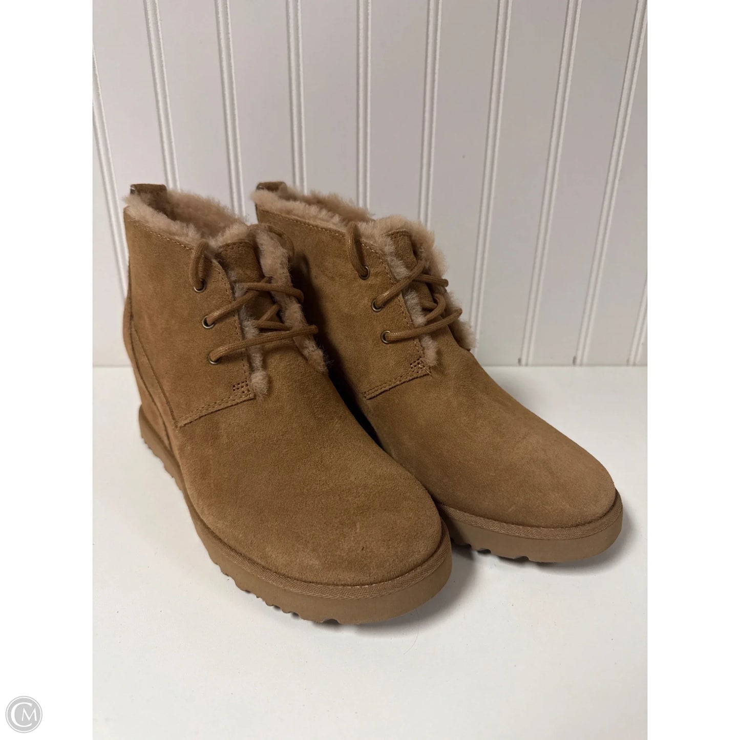 Boots Designer By Ugg In Tan, Size: 8.5