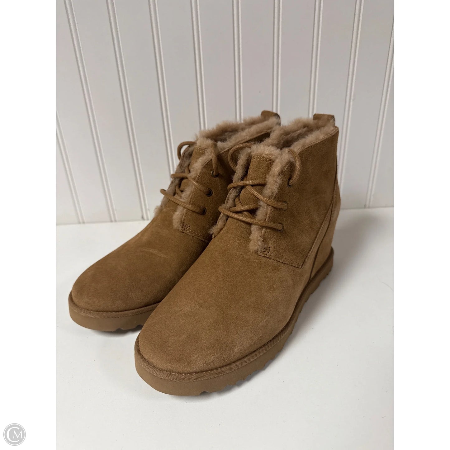 Boots Designer By Ugg In Tan, Size: 8.5