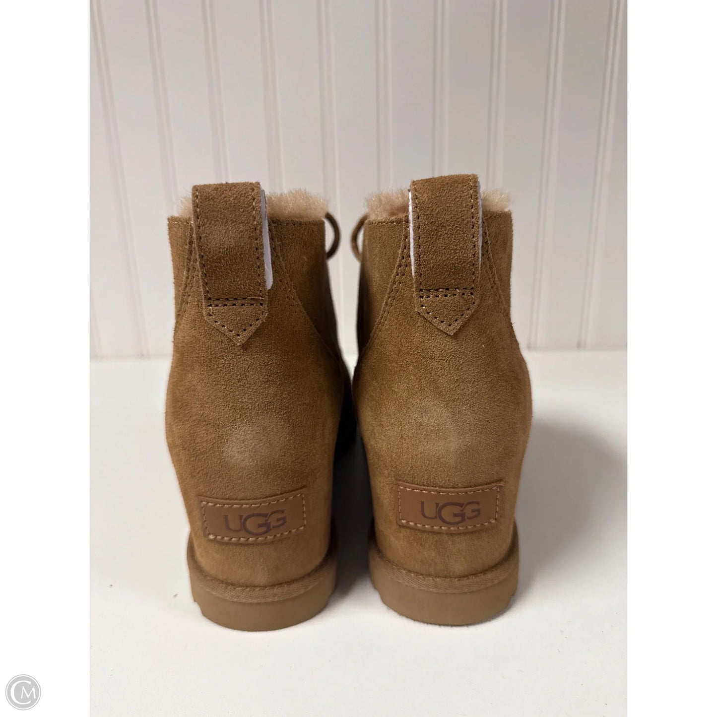 Boots Designer By Ugg In Tan, Size: 8.5