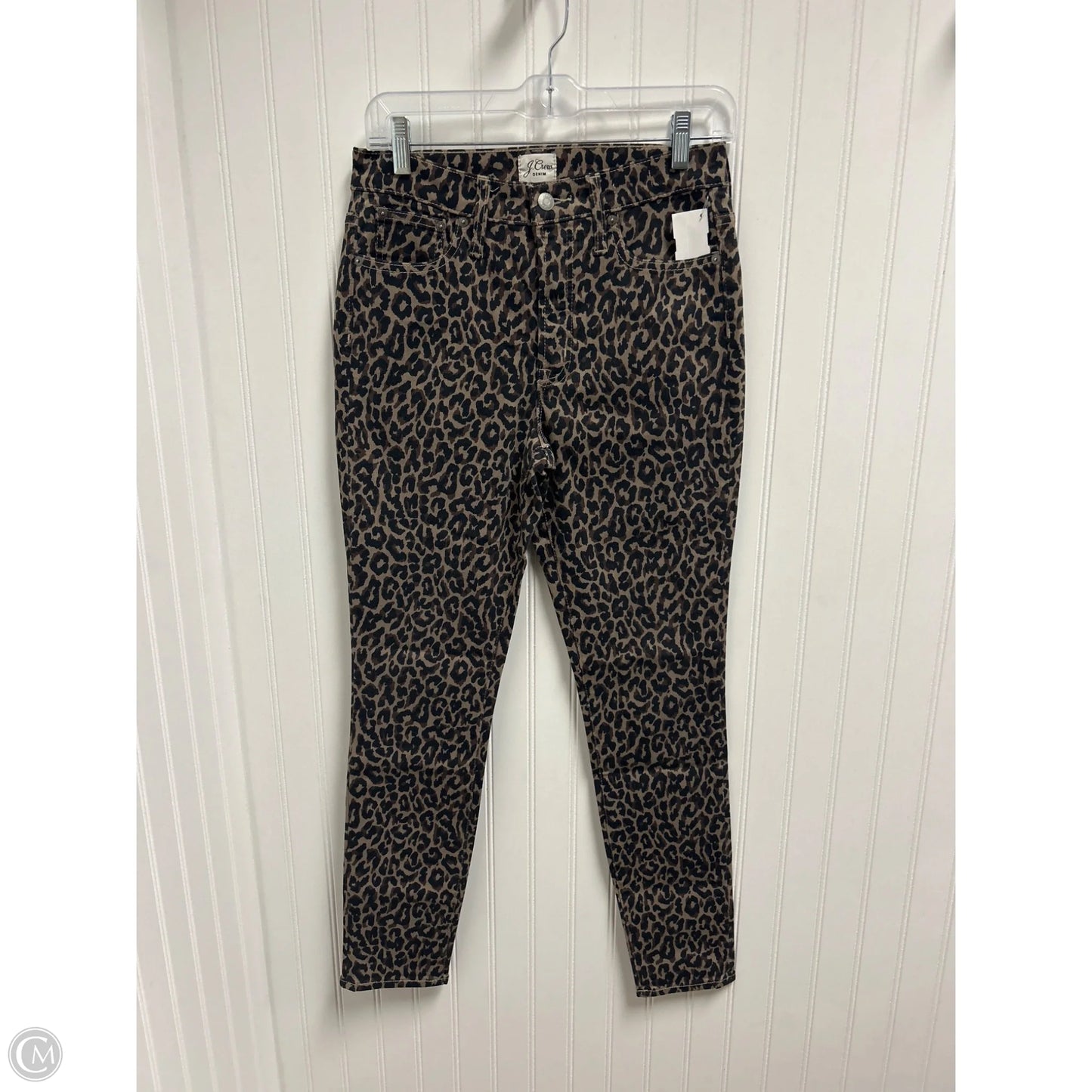 Jeans Skinny By J. Crew In Animal Print, Size: 4