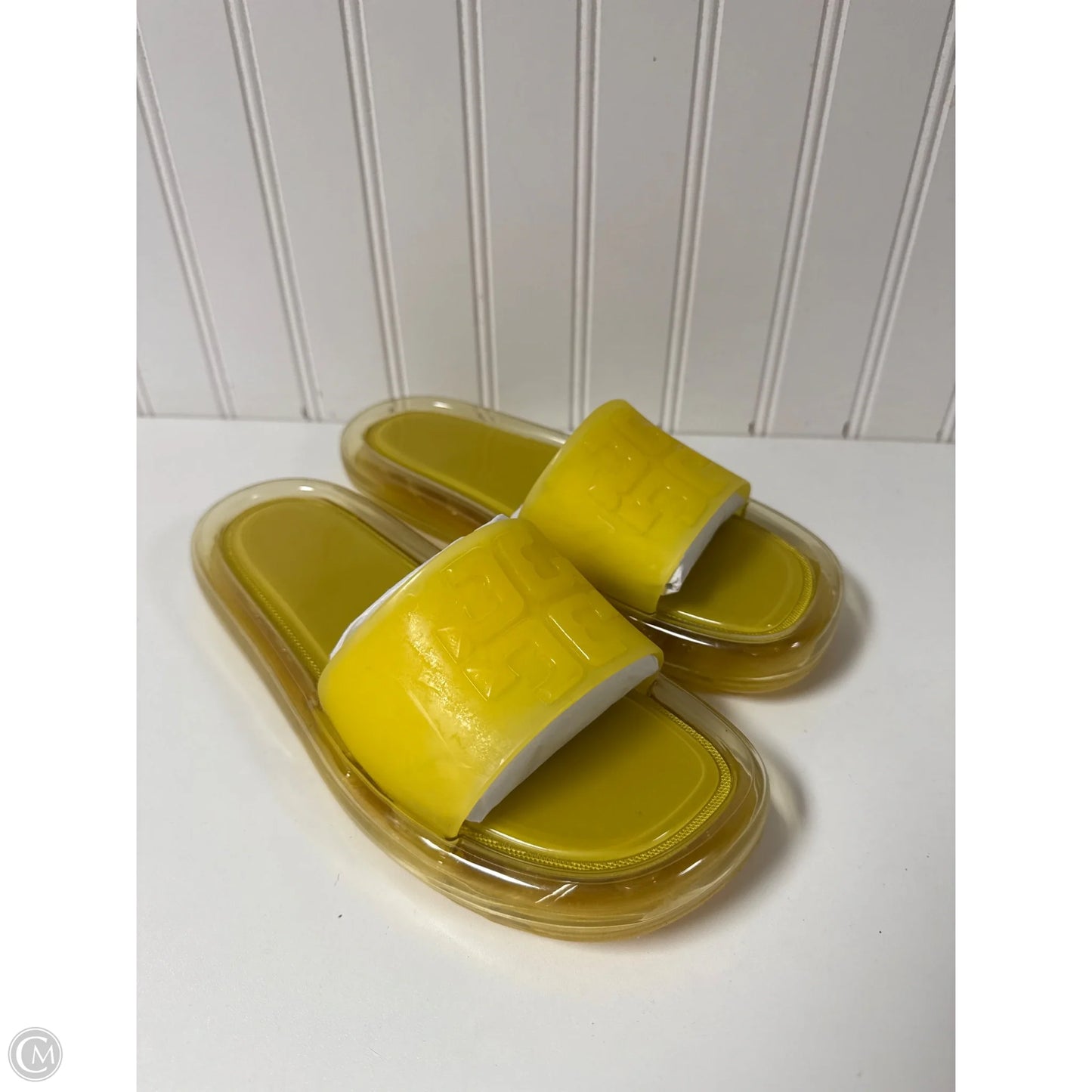 Sandals Designer By Tory Burch In Yellow, Size: 6