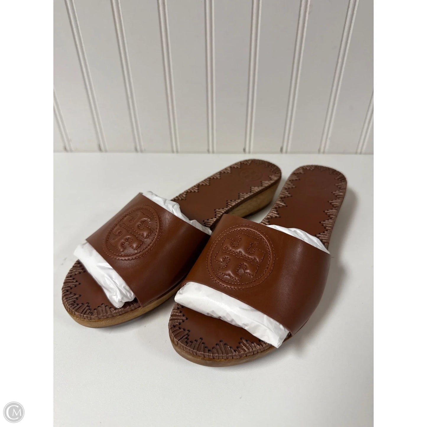 Sandals Designer By Tory Burch In Brown, Size: 6.5