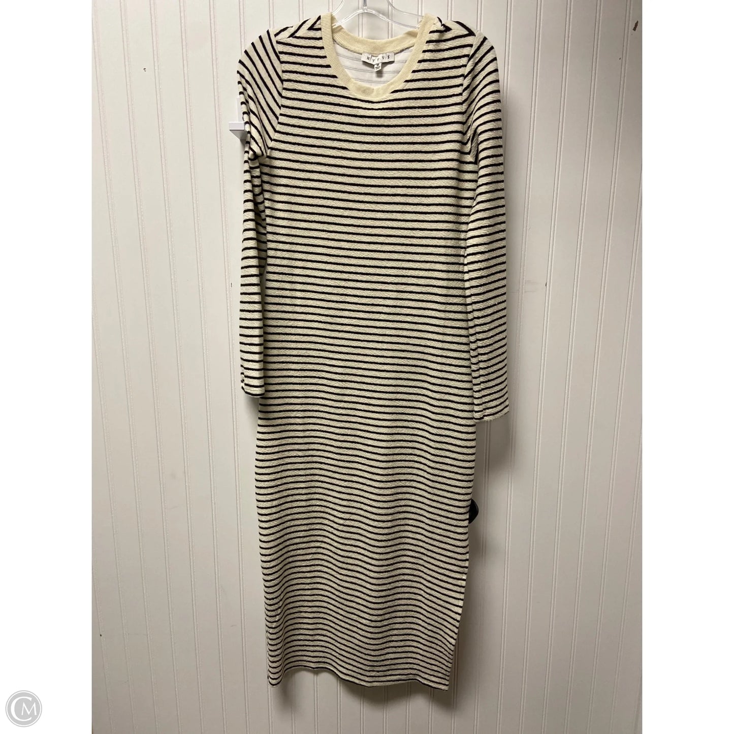 Dress Casual Maxi By Hyfve In Striped Pattern, Size: M