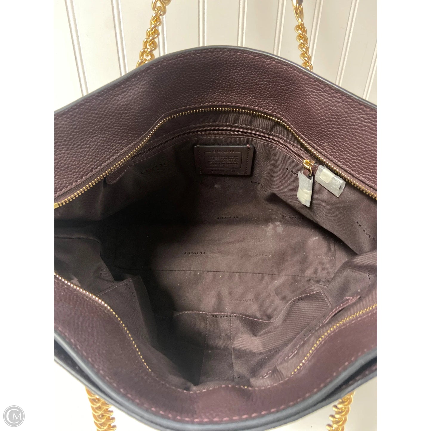 Handbag Designer By Coach, Size: Large