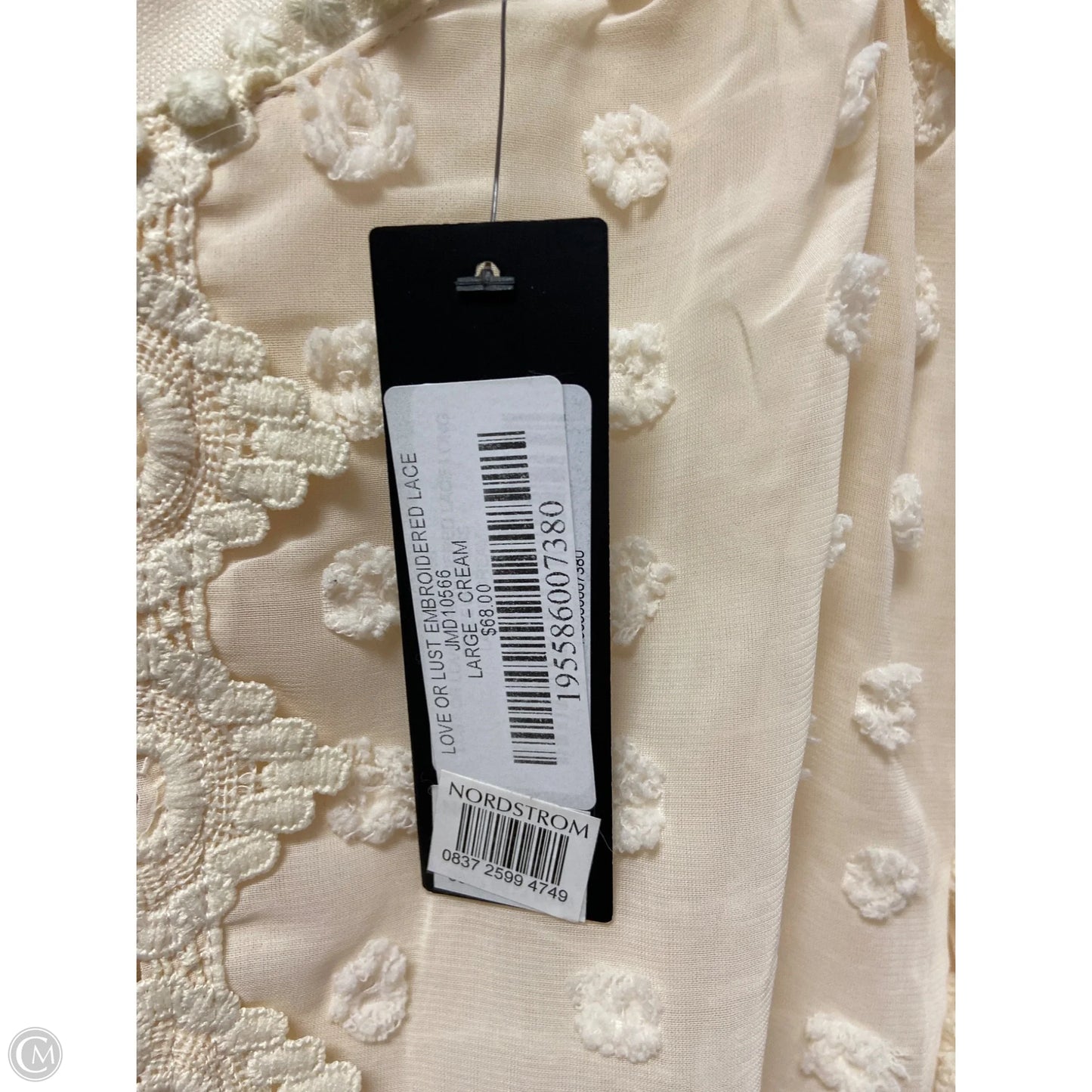 Dress Party Short By Lulus In Cream, Size: L