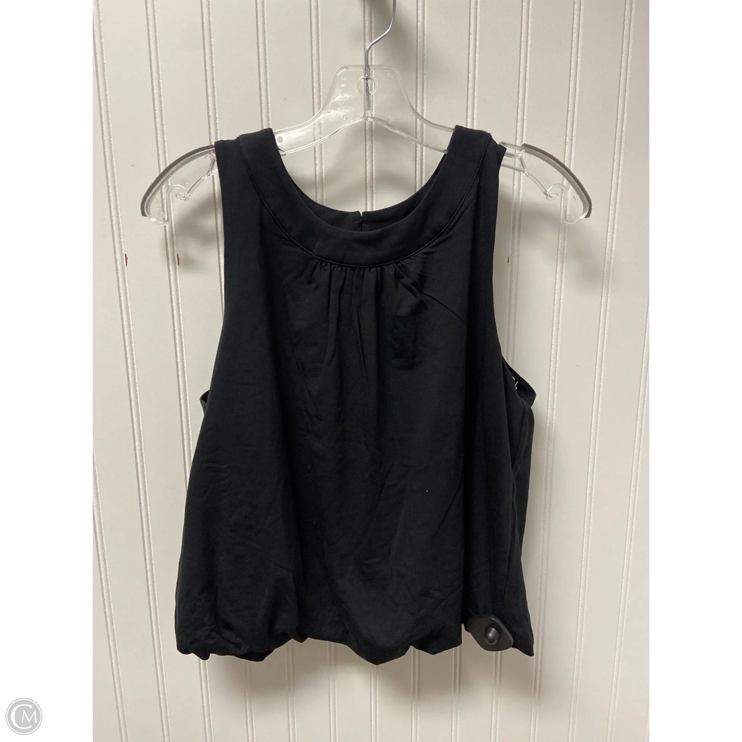 Top Sleeveless Basic By Lands End In Black, Size: S