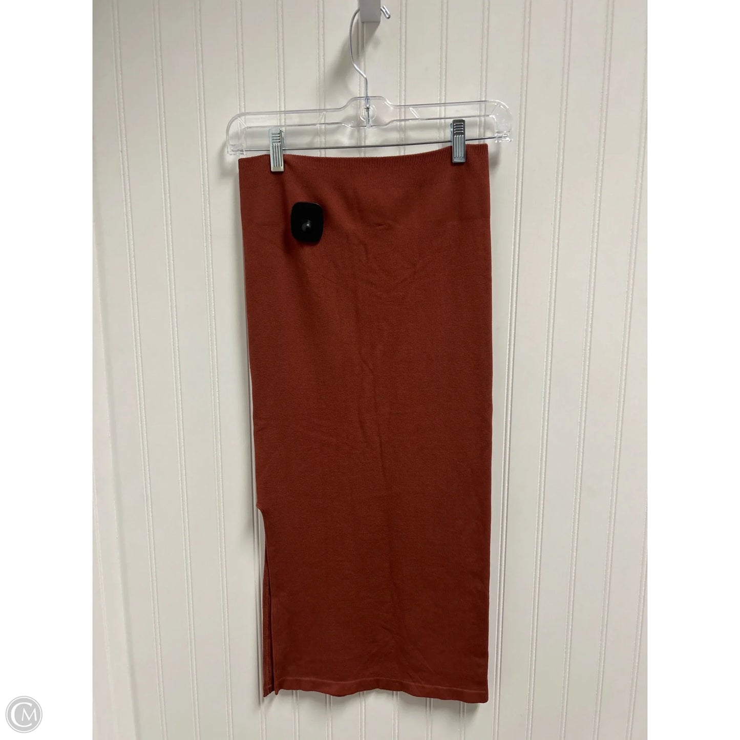 Skirt Midi By Fabletics In Orange, Size: 8