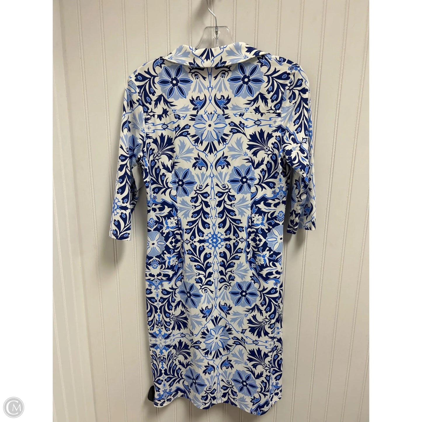 Dress Casual Short By Jude Connally In Blue & White, Size: Xs