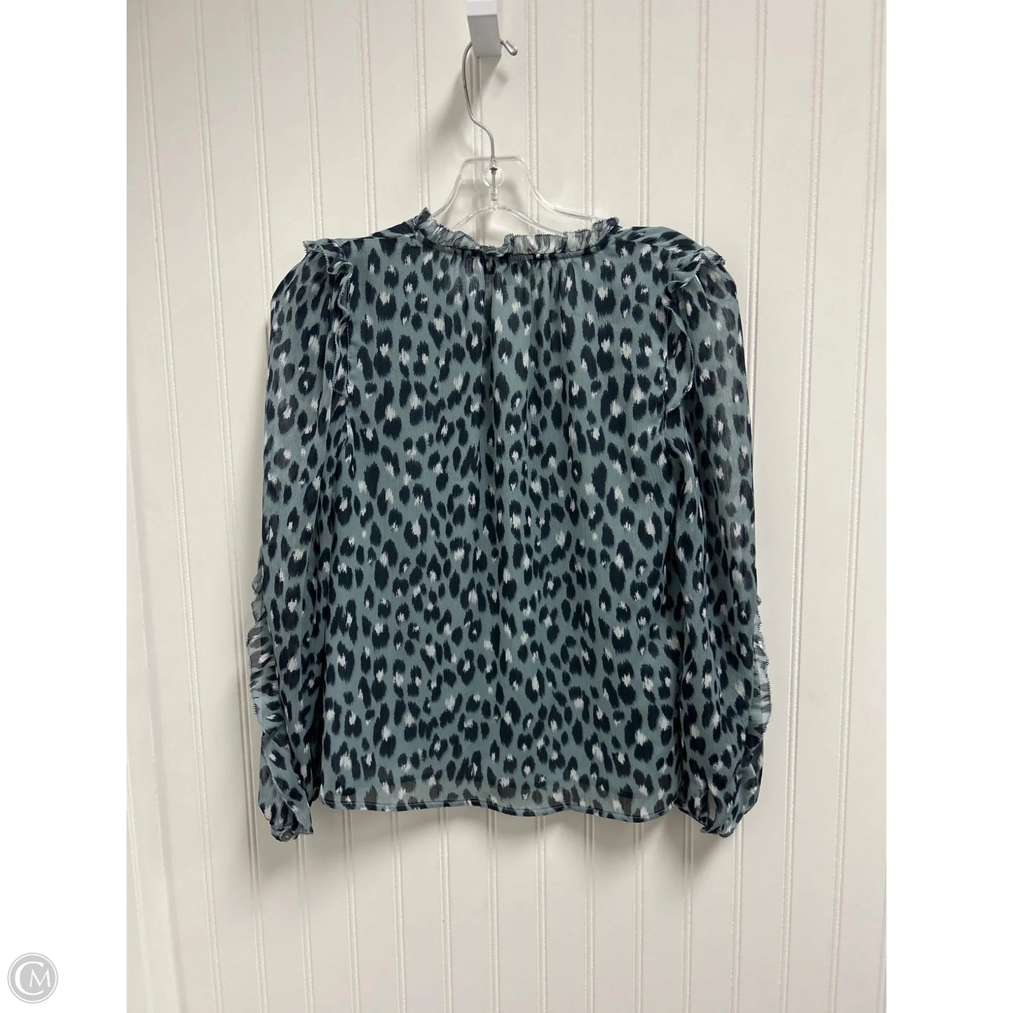 Top Long Sleeve By Loft In Animal Print, Size: Xsp