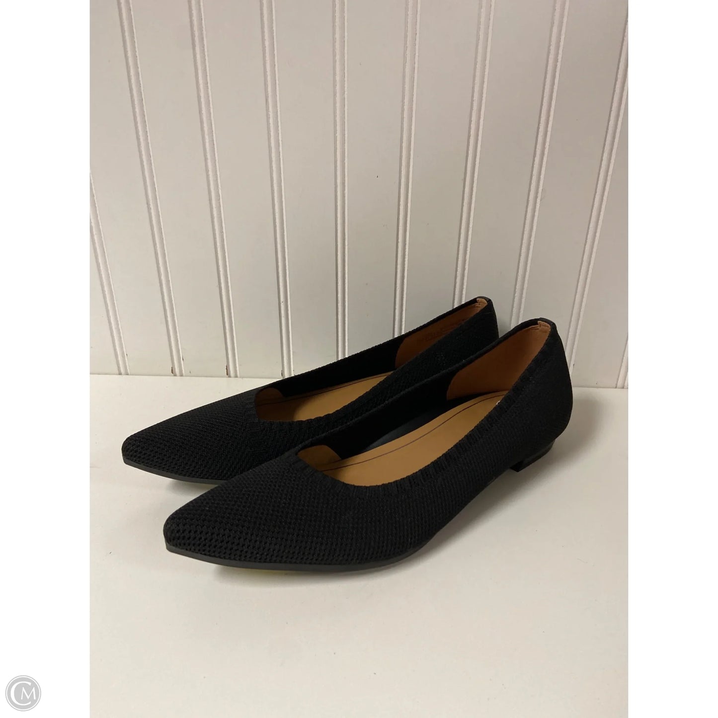 Shoes Flats By Vionic In Black, Size: 11