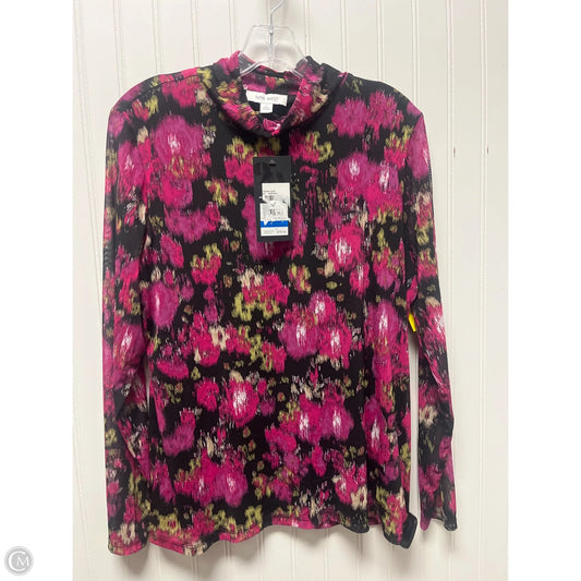 Top Long Sleeve By Nine West In Purple, Size: Xl