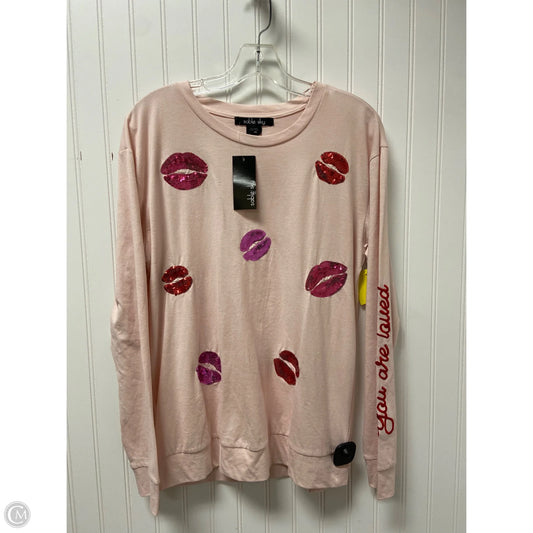 Top Long Sleeve By Clothes Mentor In Pink, Size: S