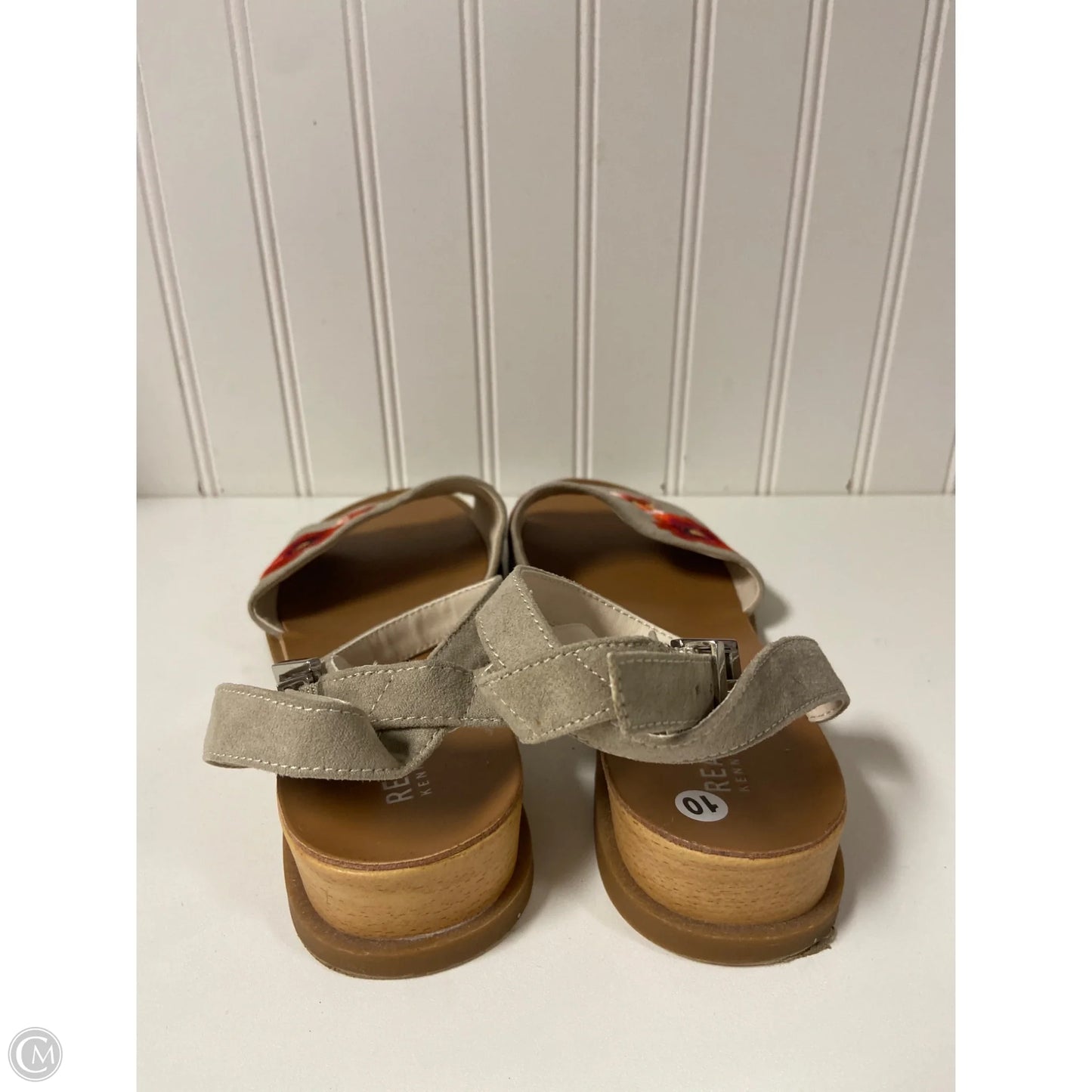 Sandals Flats By Kenneth Cole Reaction In Taupe, Size: 10