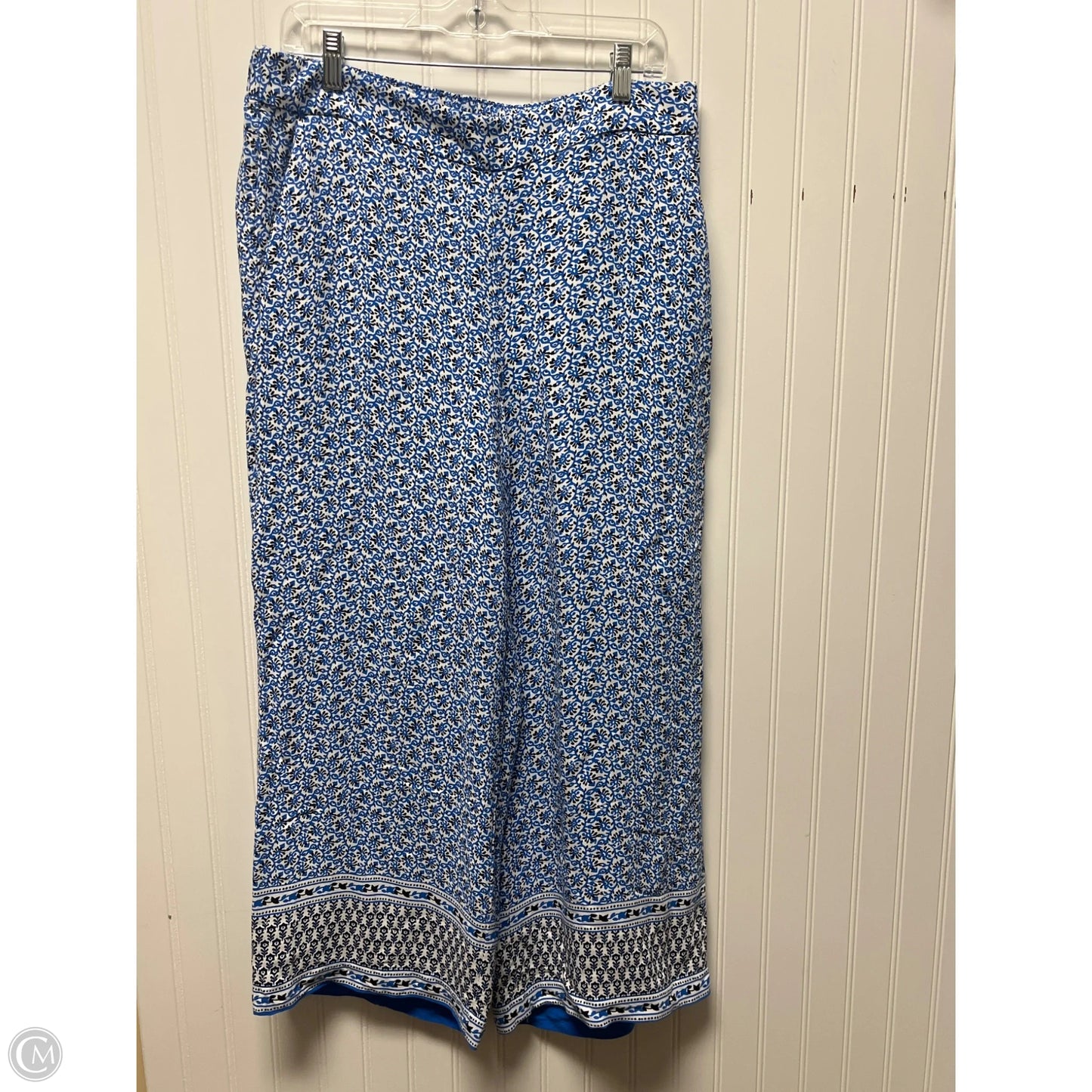 Pants Other By Loft In Blue & White, Size: L