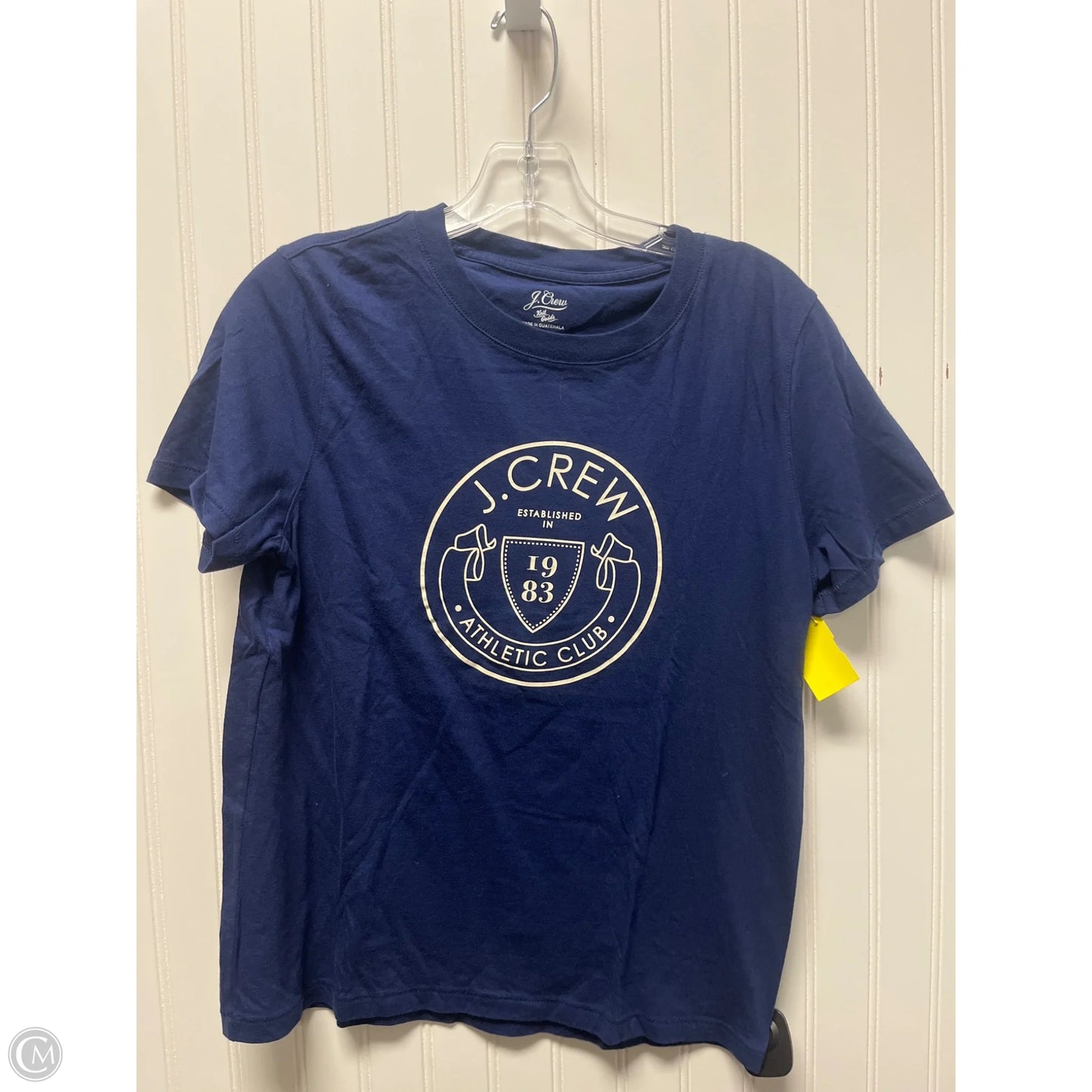 Top Short Sleeve By J. Crew In Navy, Size: S