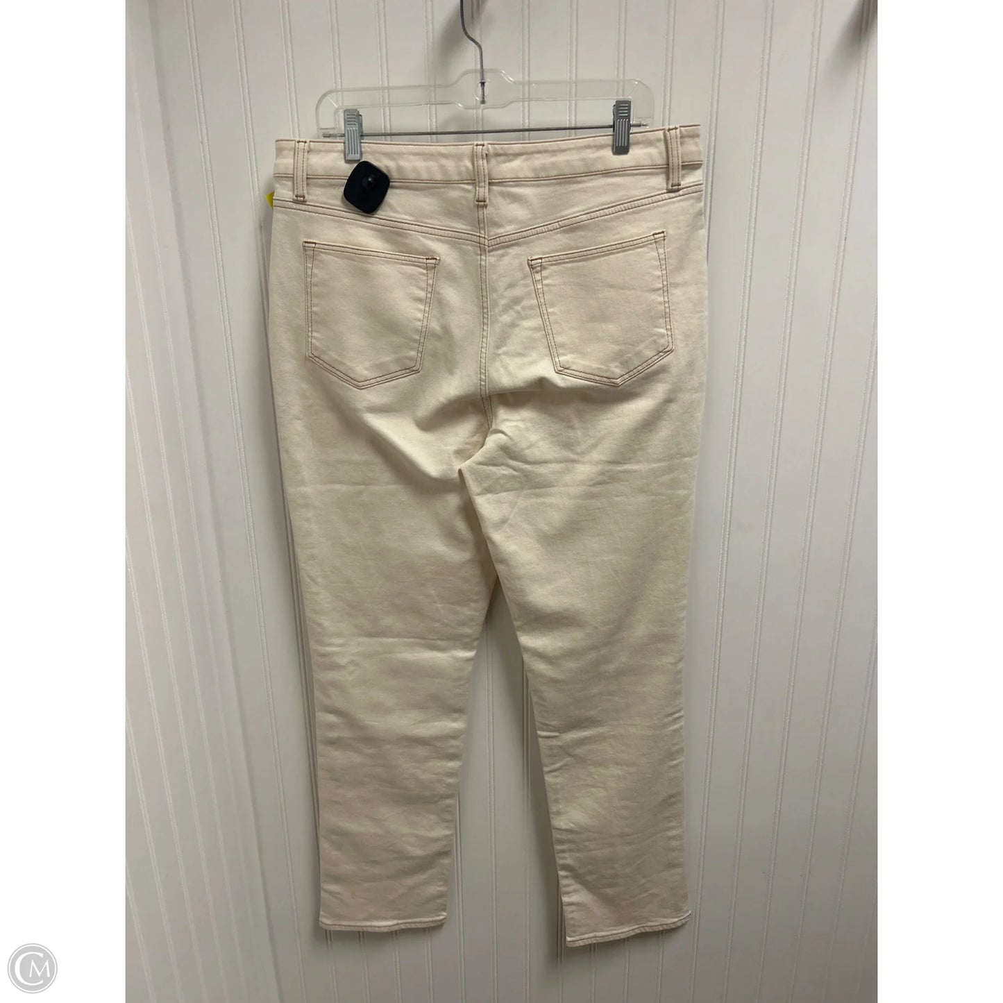 Jeans Skinny By Talbots In Beige, Size: 14
