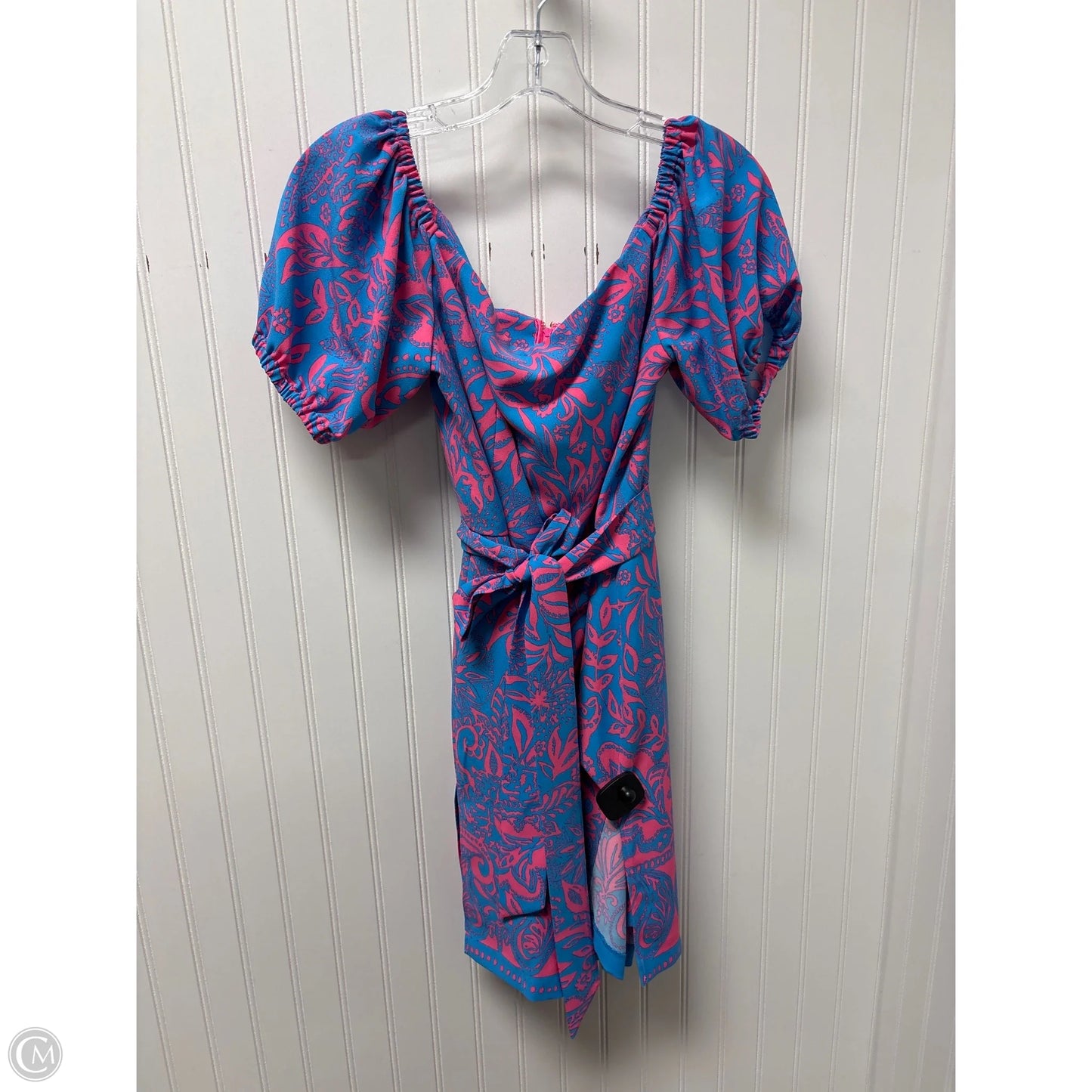 Dress Designer By Lilly Pulitzer In Blue & Pink, Size: M