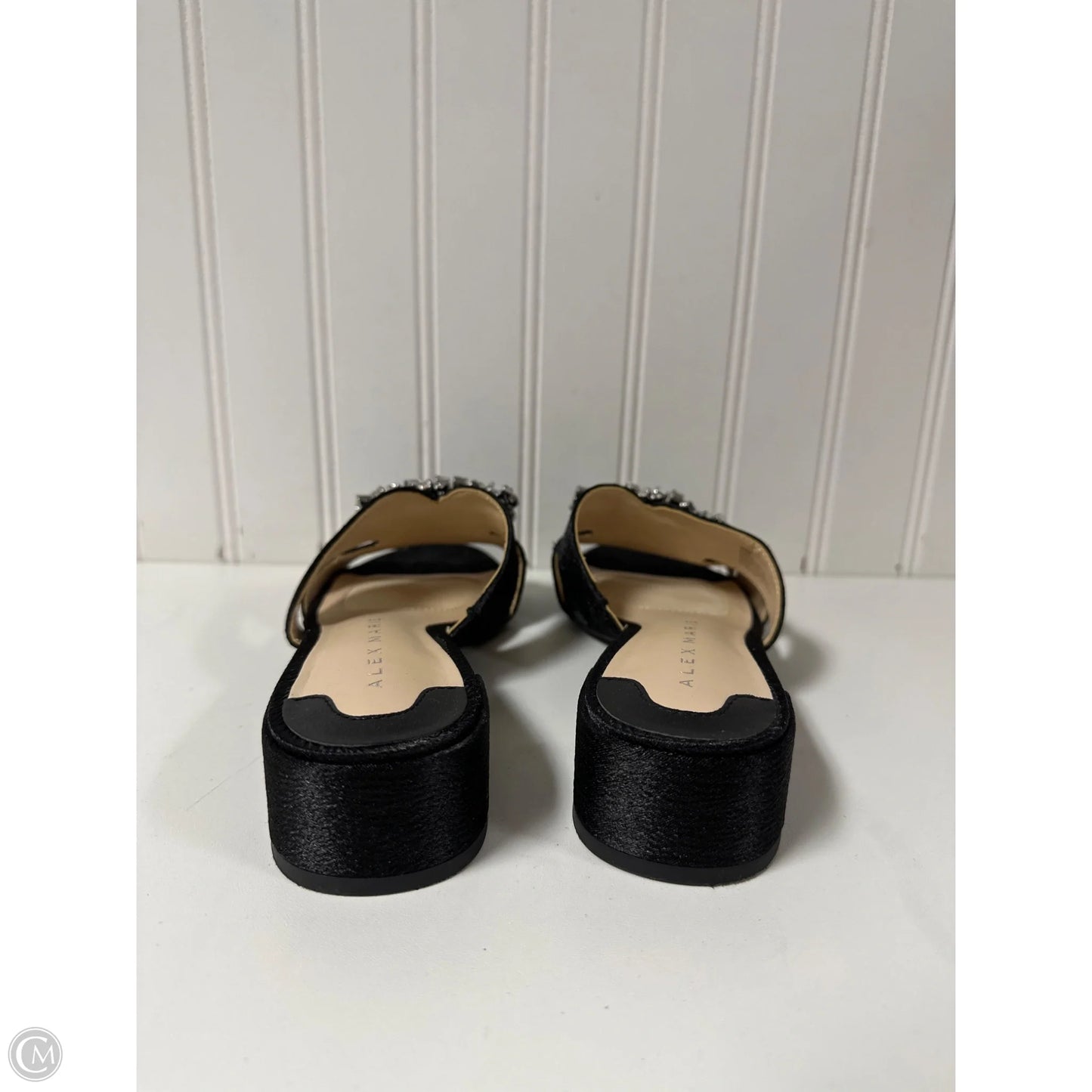 Sandals Flats By Alex Marie In Black, Size: 6