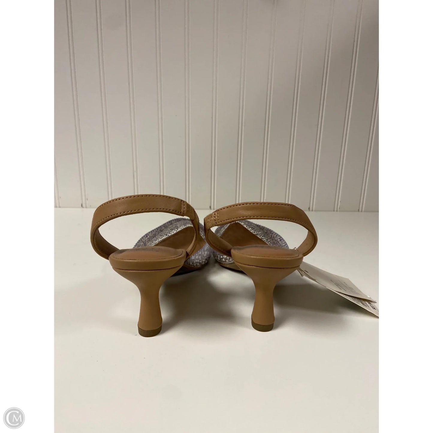 Shoes Heels Kitten By A New Day In Tan, Size: 9