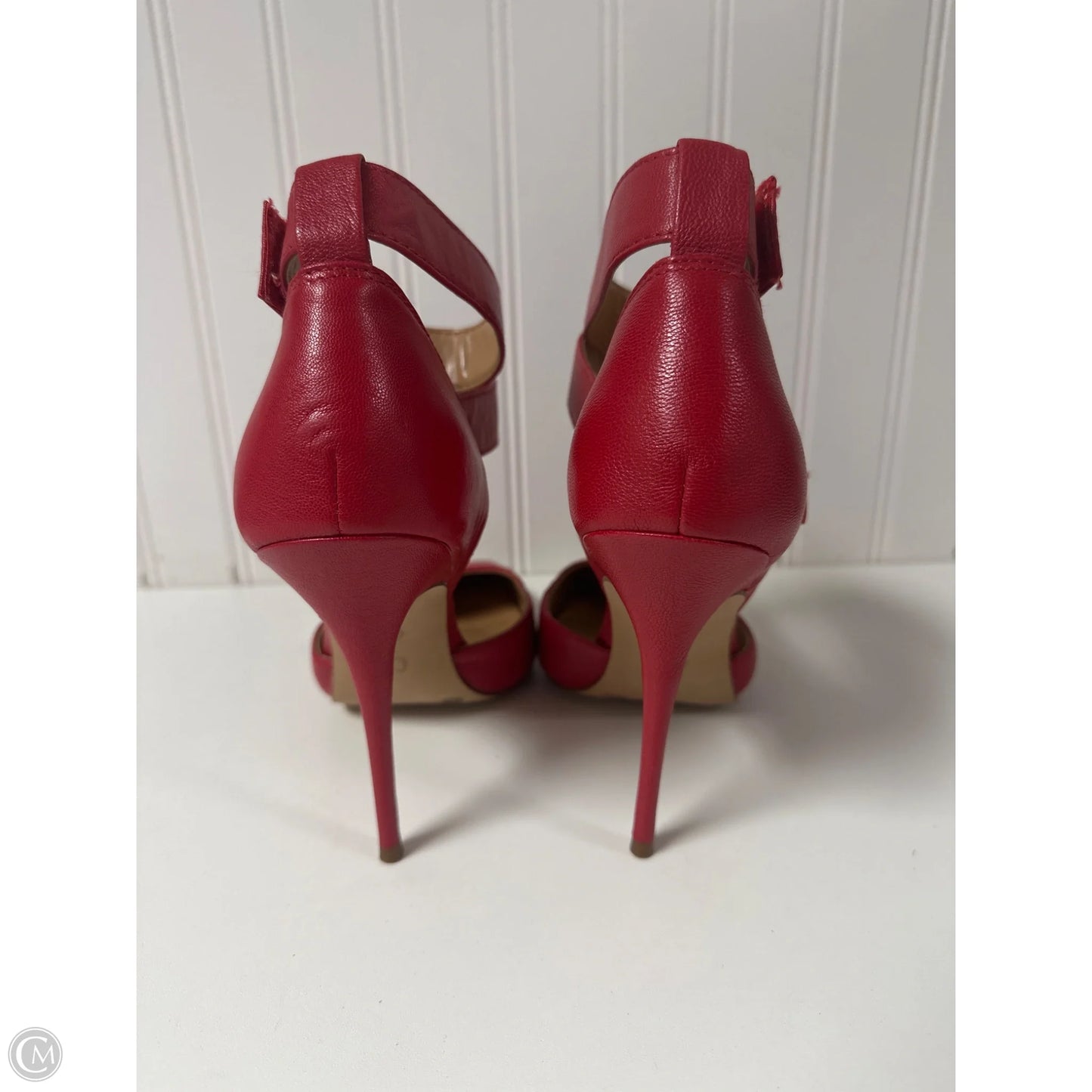 Shoes Heels Stiletto By Jessica Simpson In Red, Size: 6