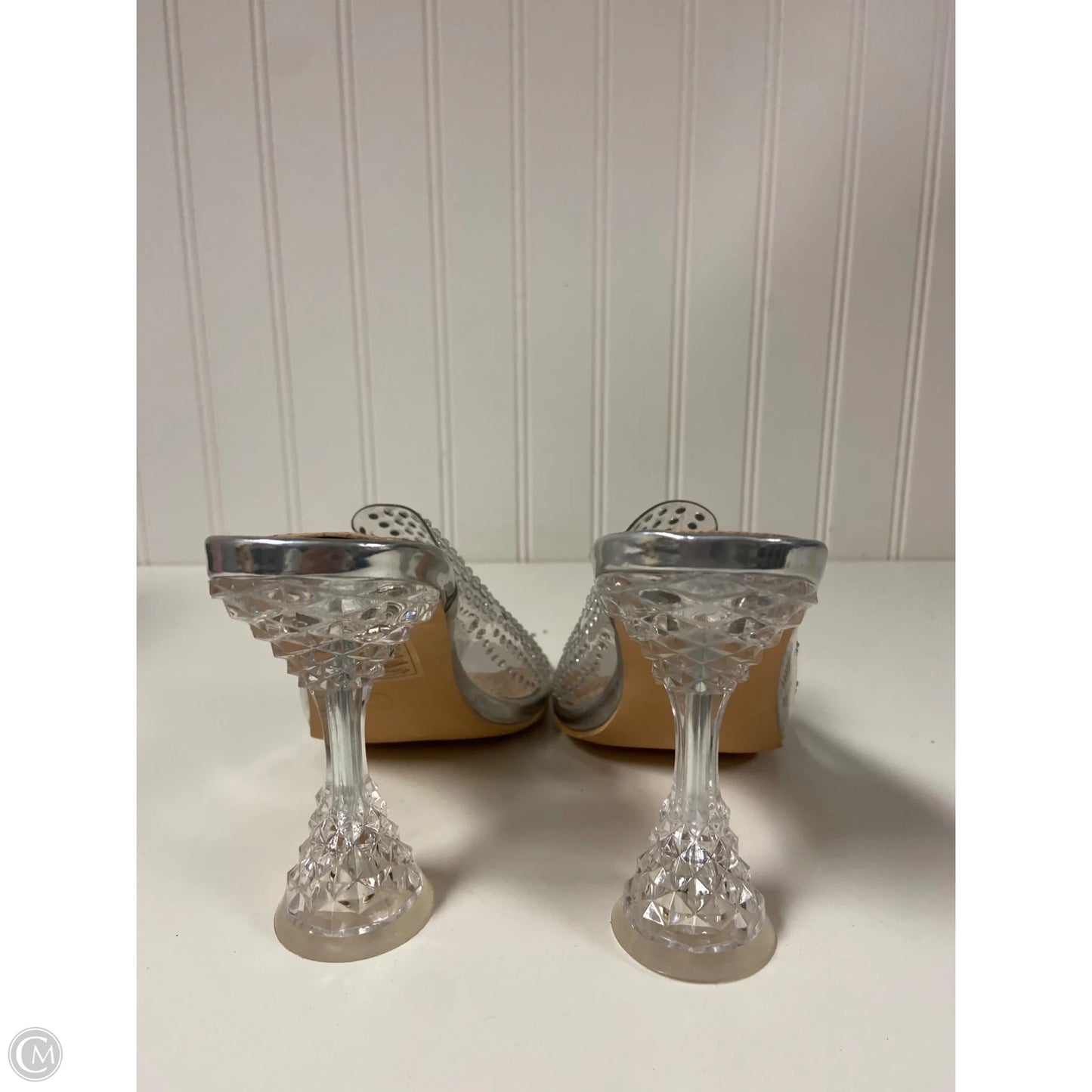 Shoes Heels Stiletto By Azalea Wang In Clear, Size: 7