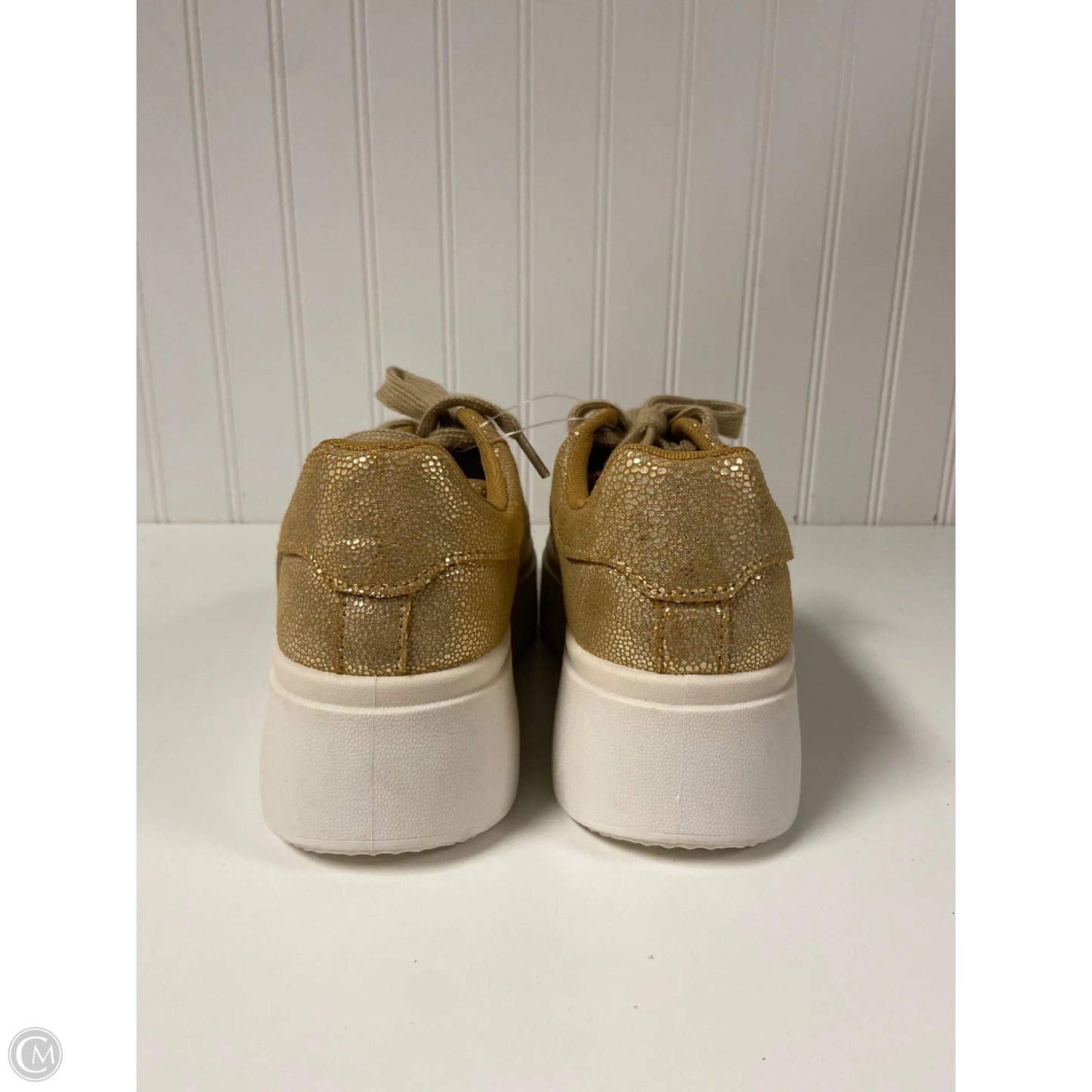 Shoes Sneakers Platform By Clothes Mentor In Brown, Size: 7.5