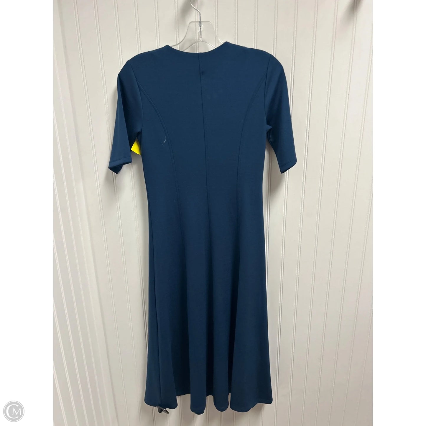 Dress Casual Midi By Banana Republic In Blue, Size: Xs