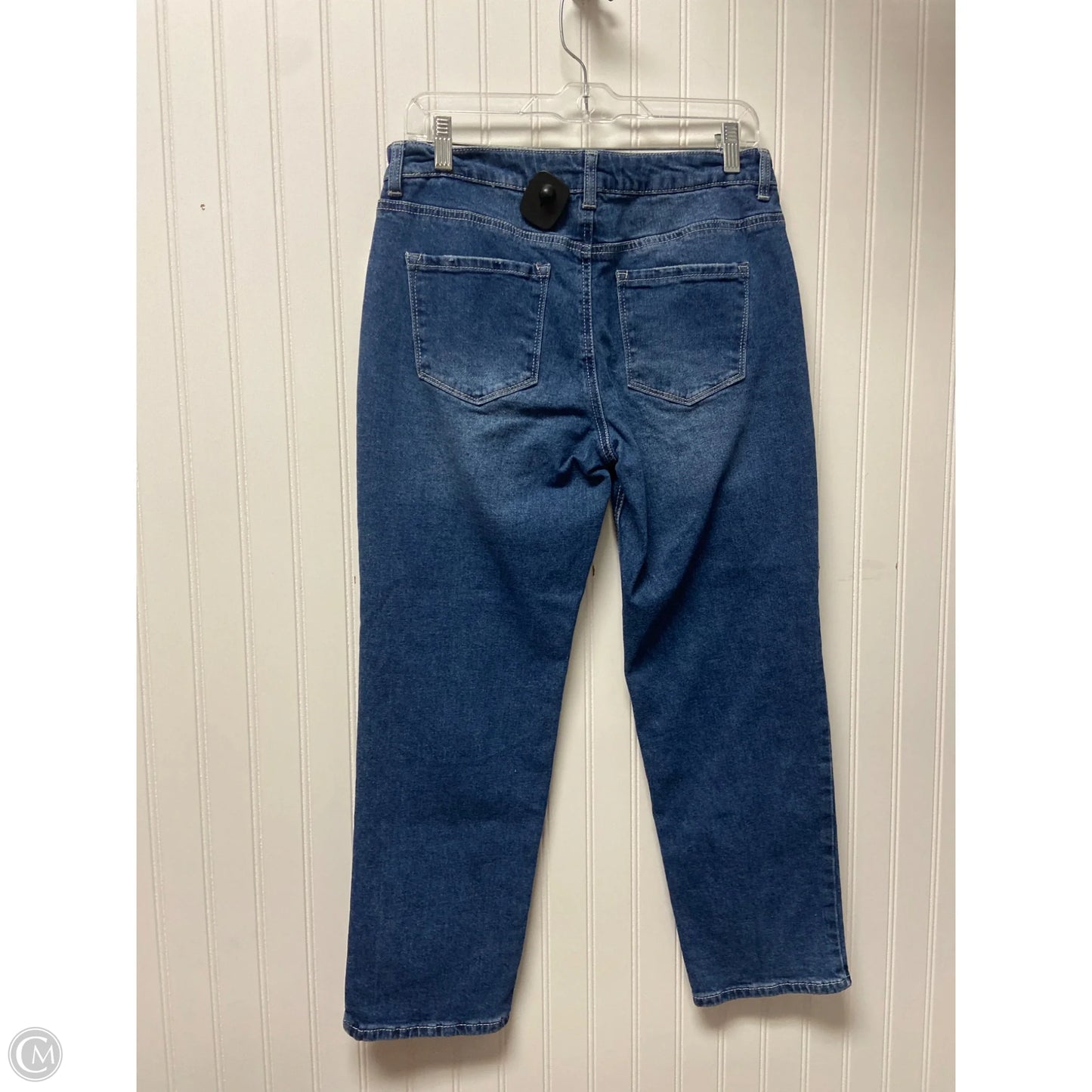 Jeans Straight By Clothes Mentor In Blue Denim, Size: 10