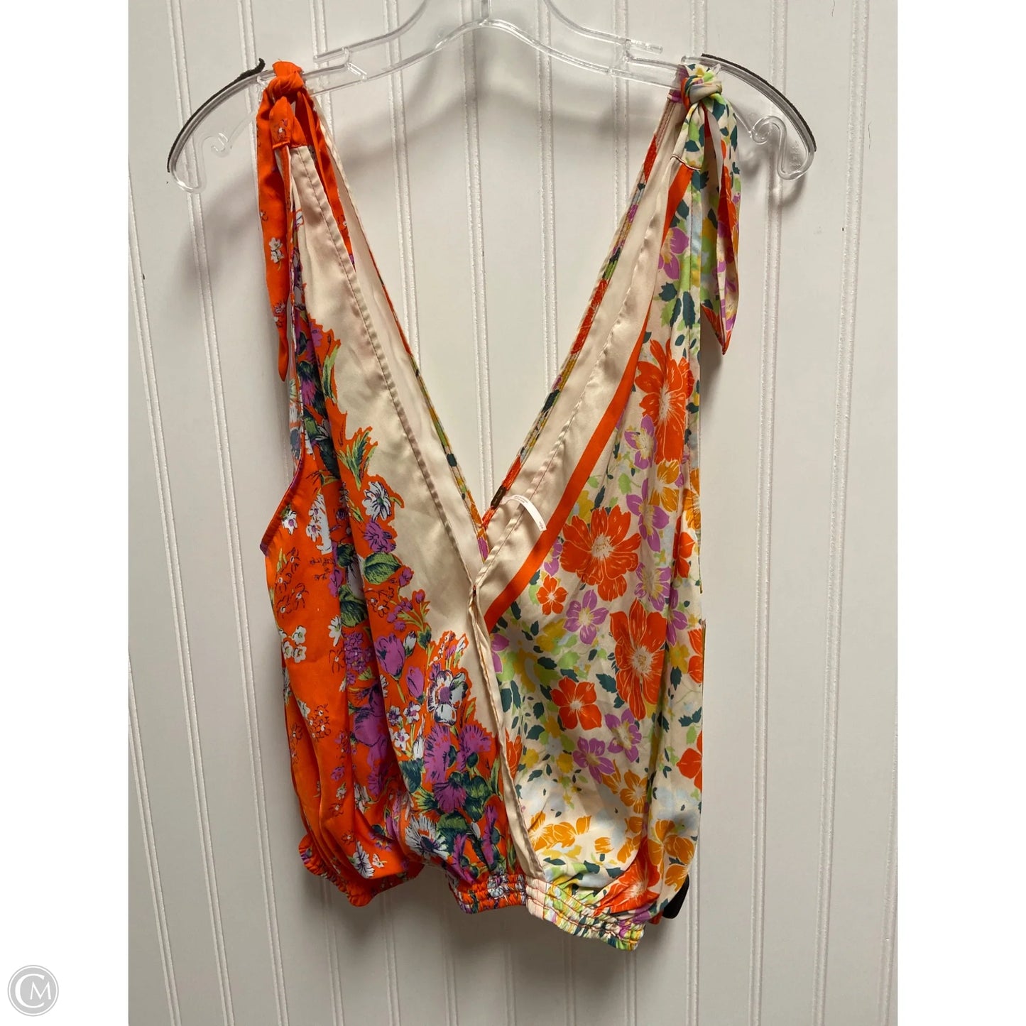 Top Sleeveless By Free People In Floral Print, Size: Sp