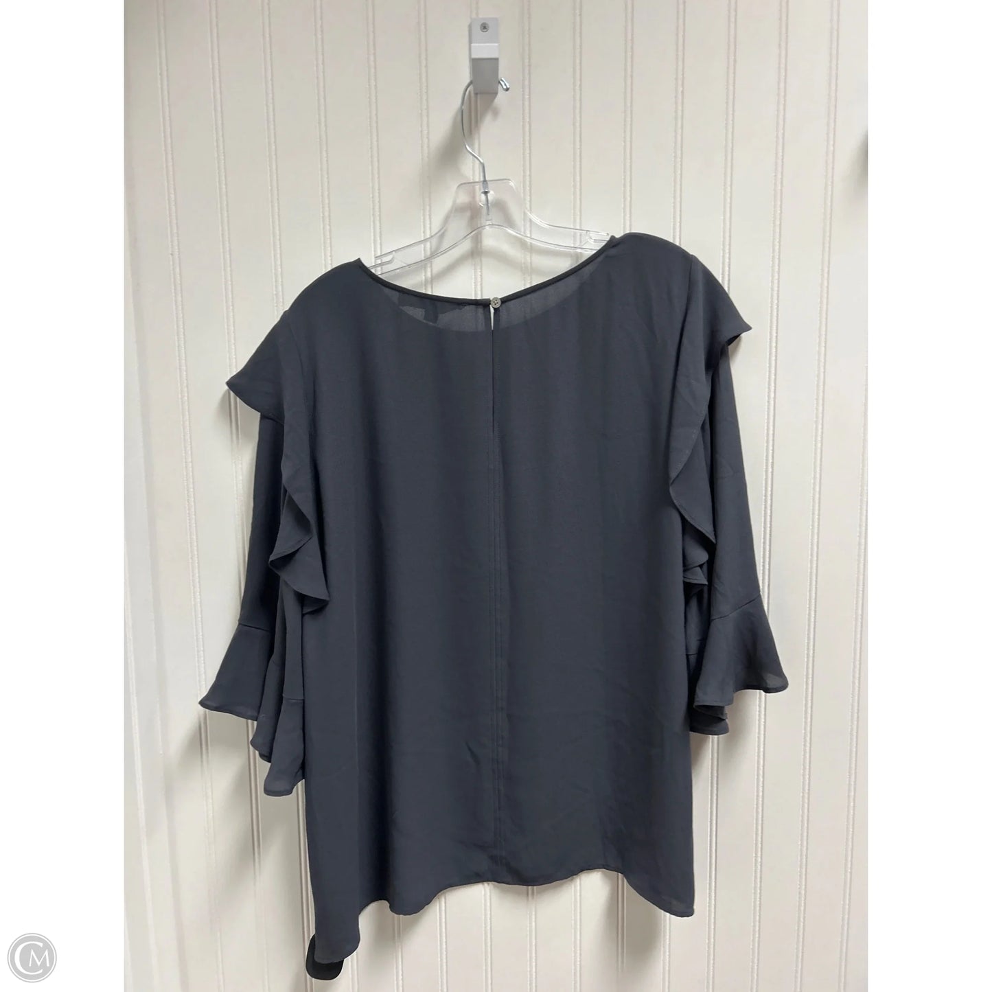 Top Long Sleeve By Loft In Grey, Size: Xl