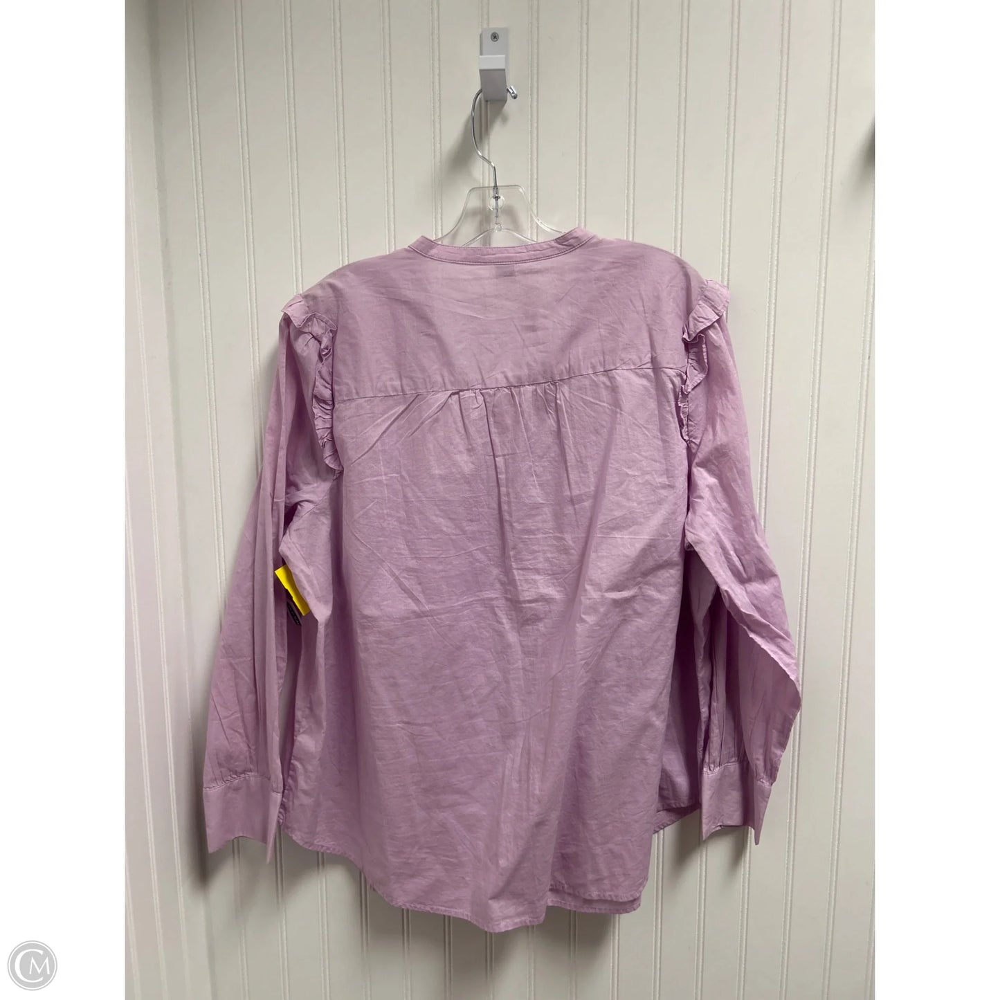 Top Long Sleeve Basic By Old Navy In Purple, Size: Xl