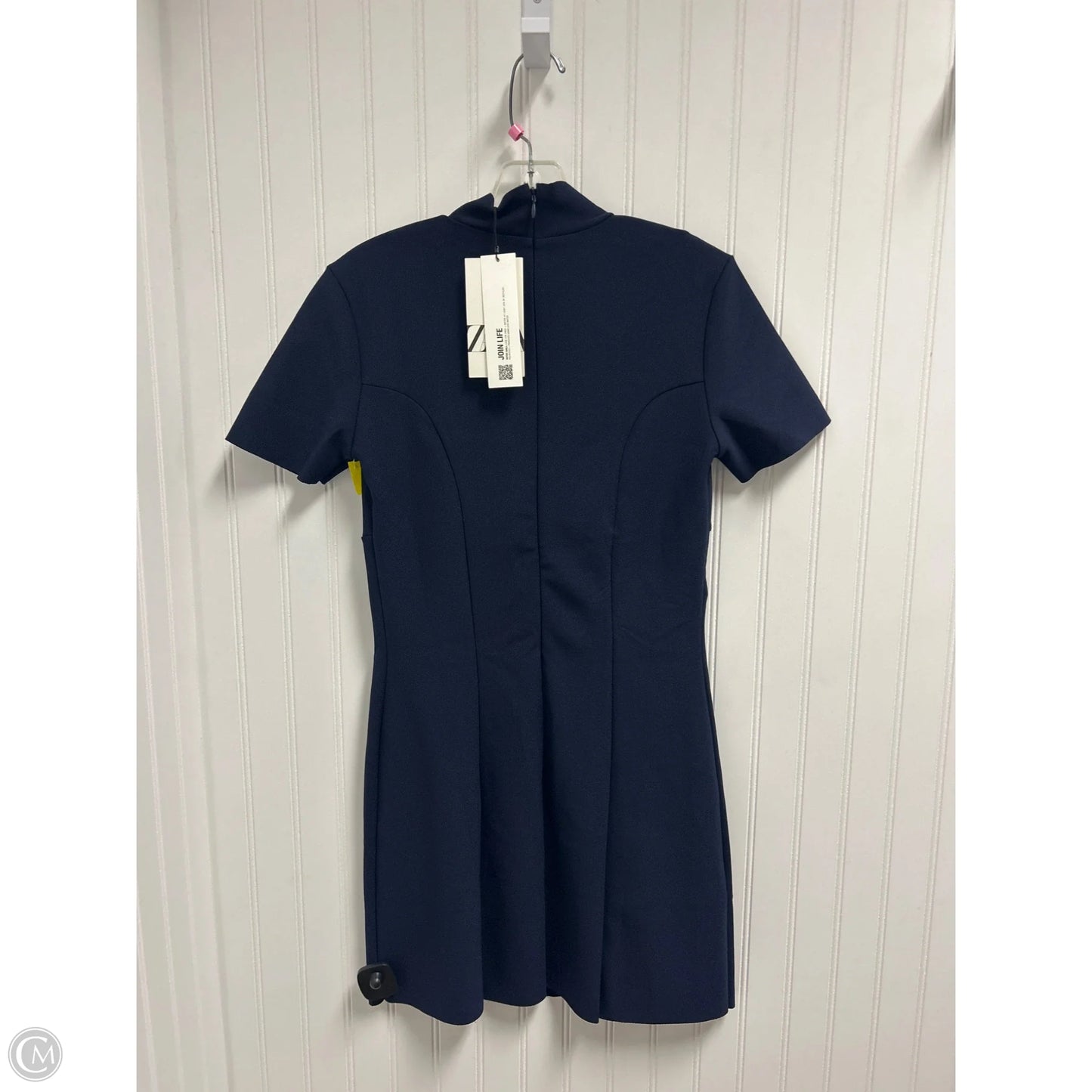 Dress Party Short By Zara In Navy, Size: M
