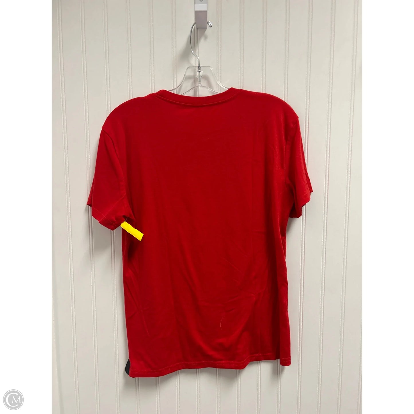 Top Short Sleeve Basic By Clothes Mentor In Red, Size: M