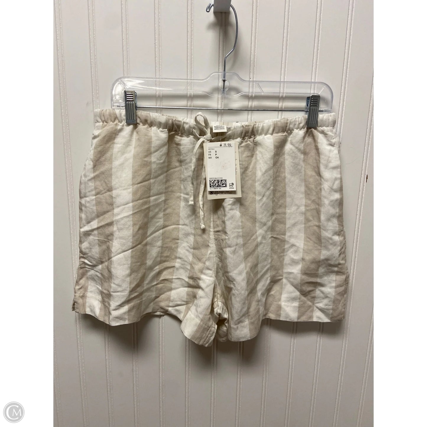 Shorts By H&m In Striped Pattern, Size: 4