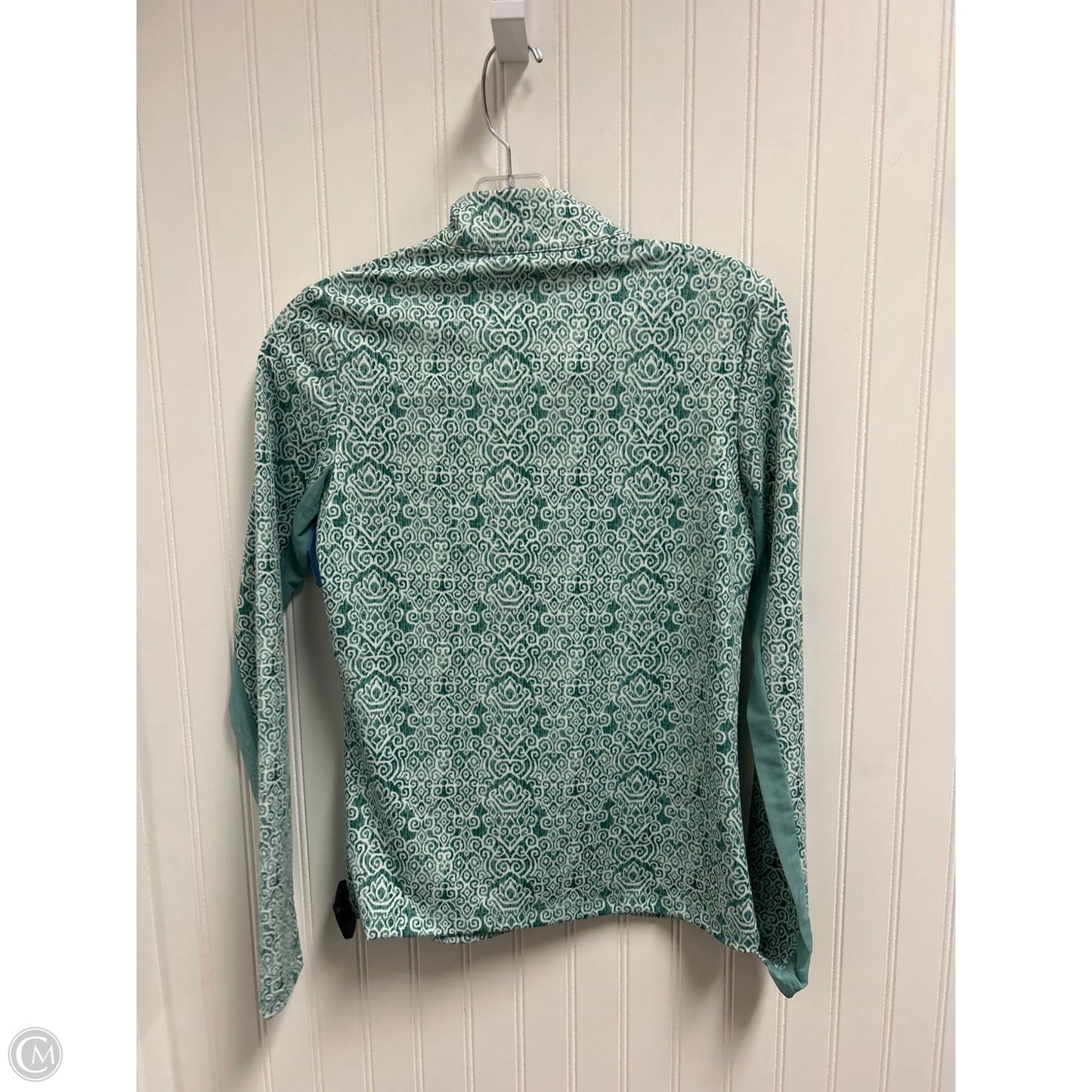 Athletic Top Long Sleeve Collar By Tommy Bahama In Green, Size: Xs