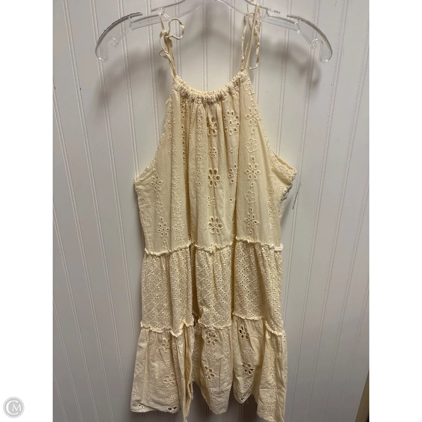 Dress Casual Short By Chelsea And Violet In Beige, Size: Xl