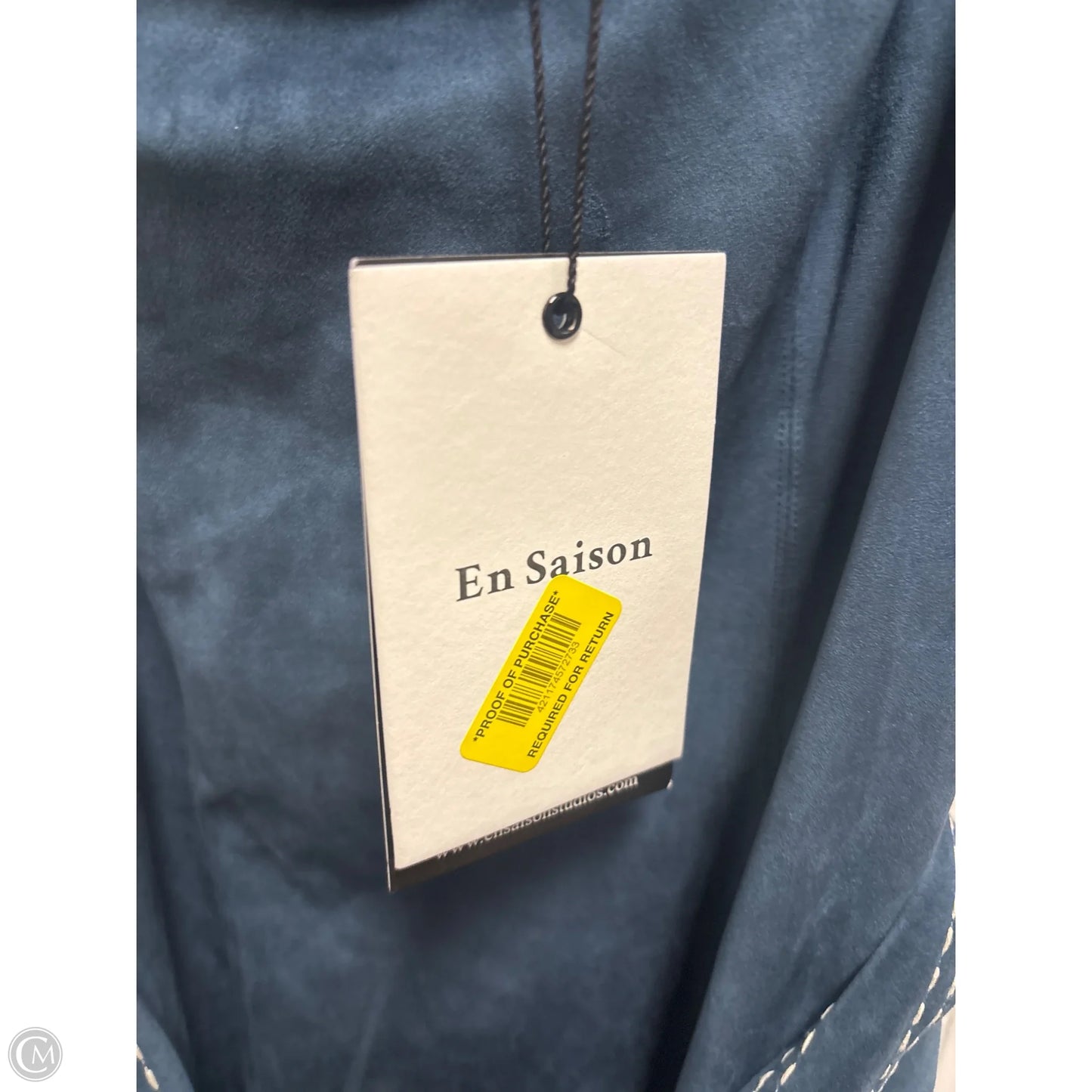 Dress Casual Midi By En Saison In Blue, Size: M