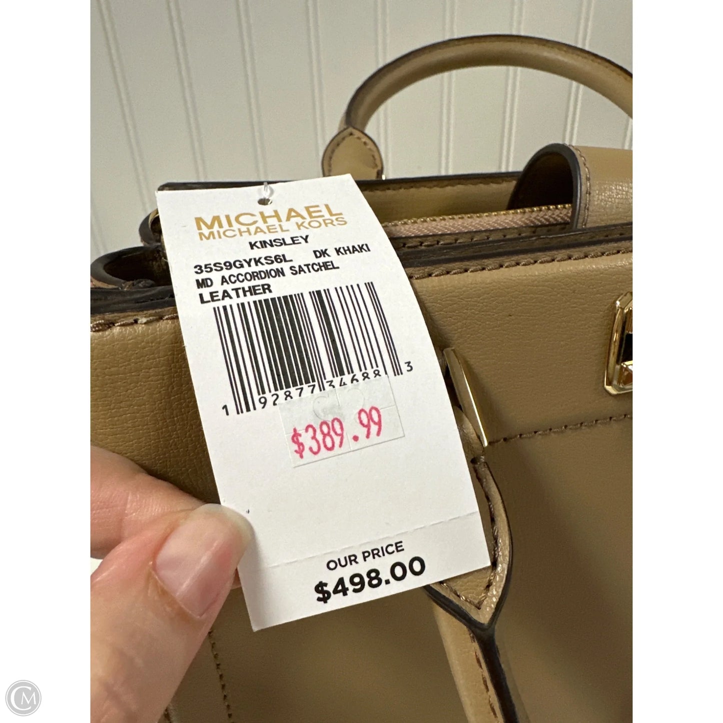 Handbag Designer By Michael Kors, Size: Medium